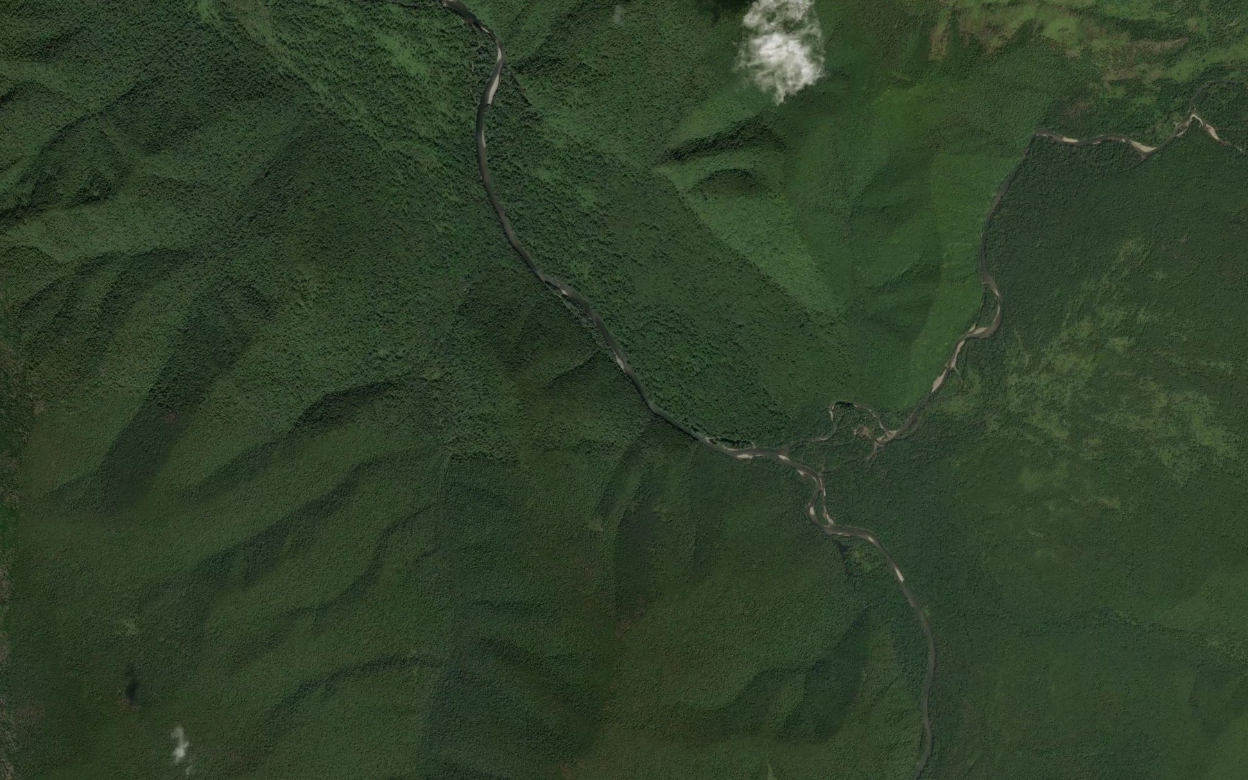 Satellite map of the Nyaukha