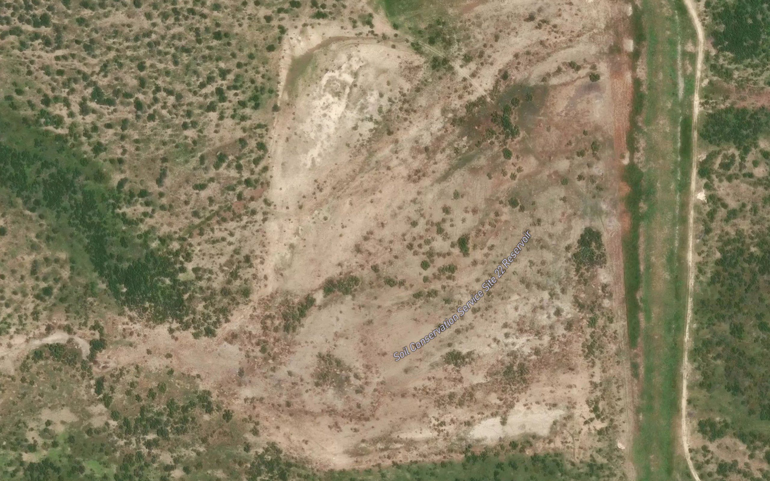 Soil Conservation Service Site 22 Reservoir