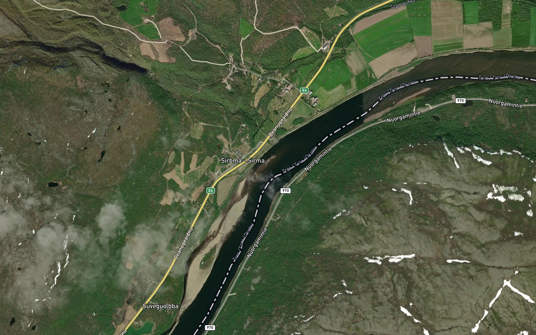 Satellite map of the Duskanguoika