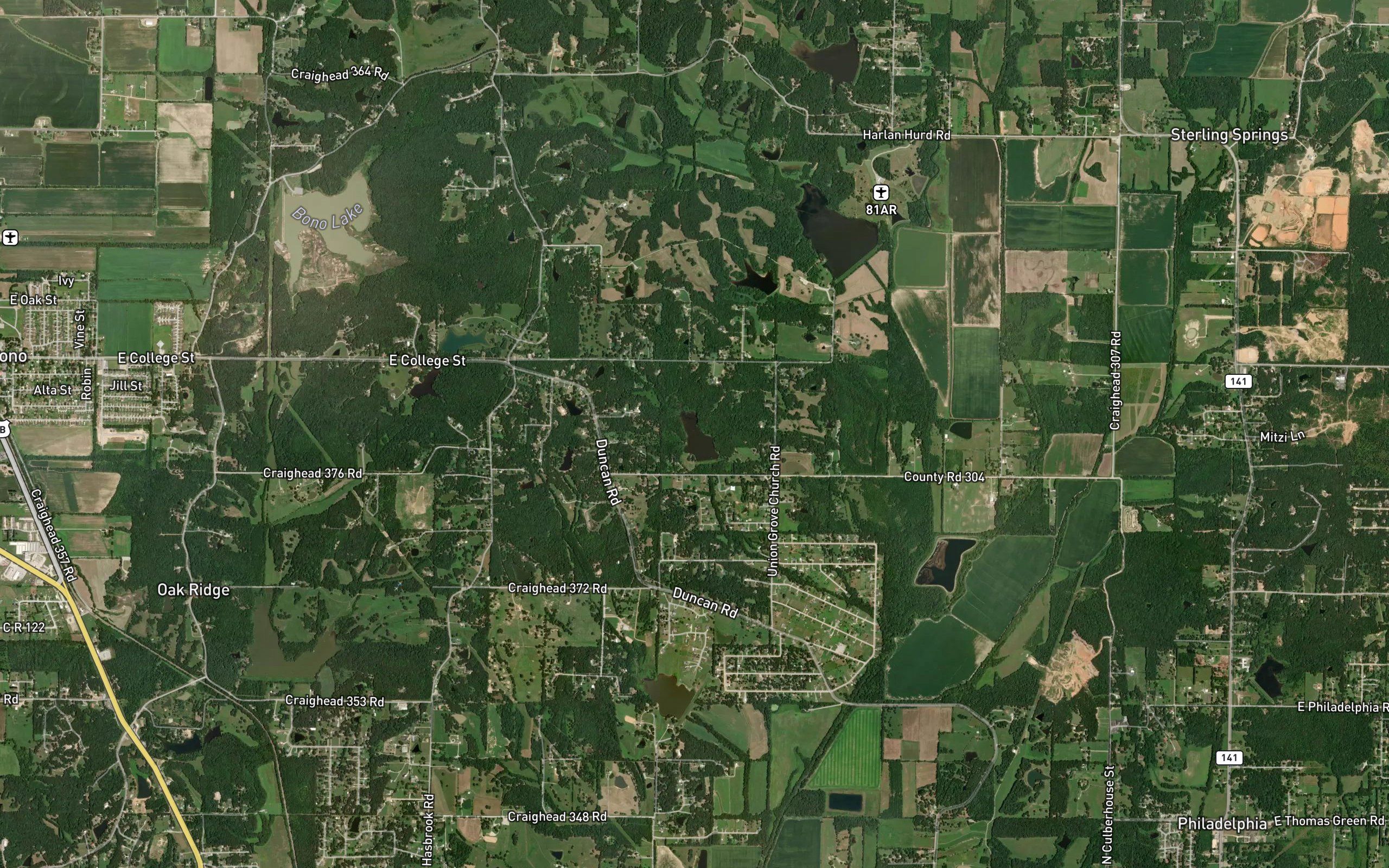 Big Creek Site Eight Reservoir