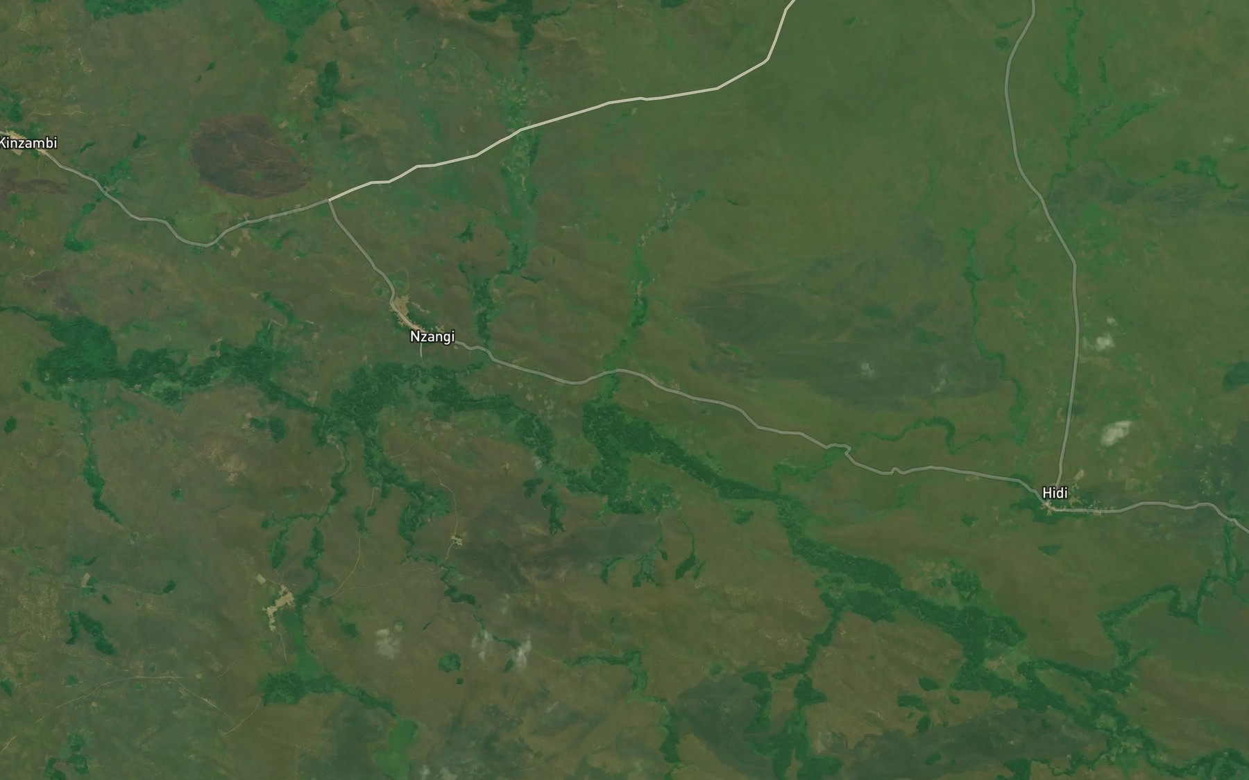 Satellite map of the Mamboumi
