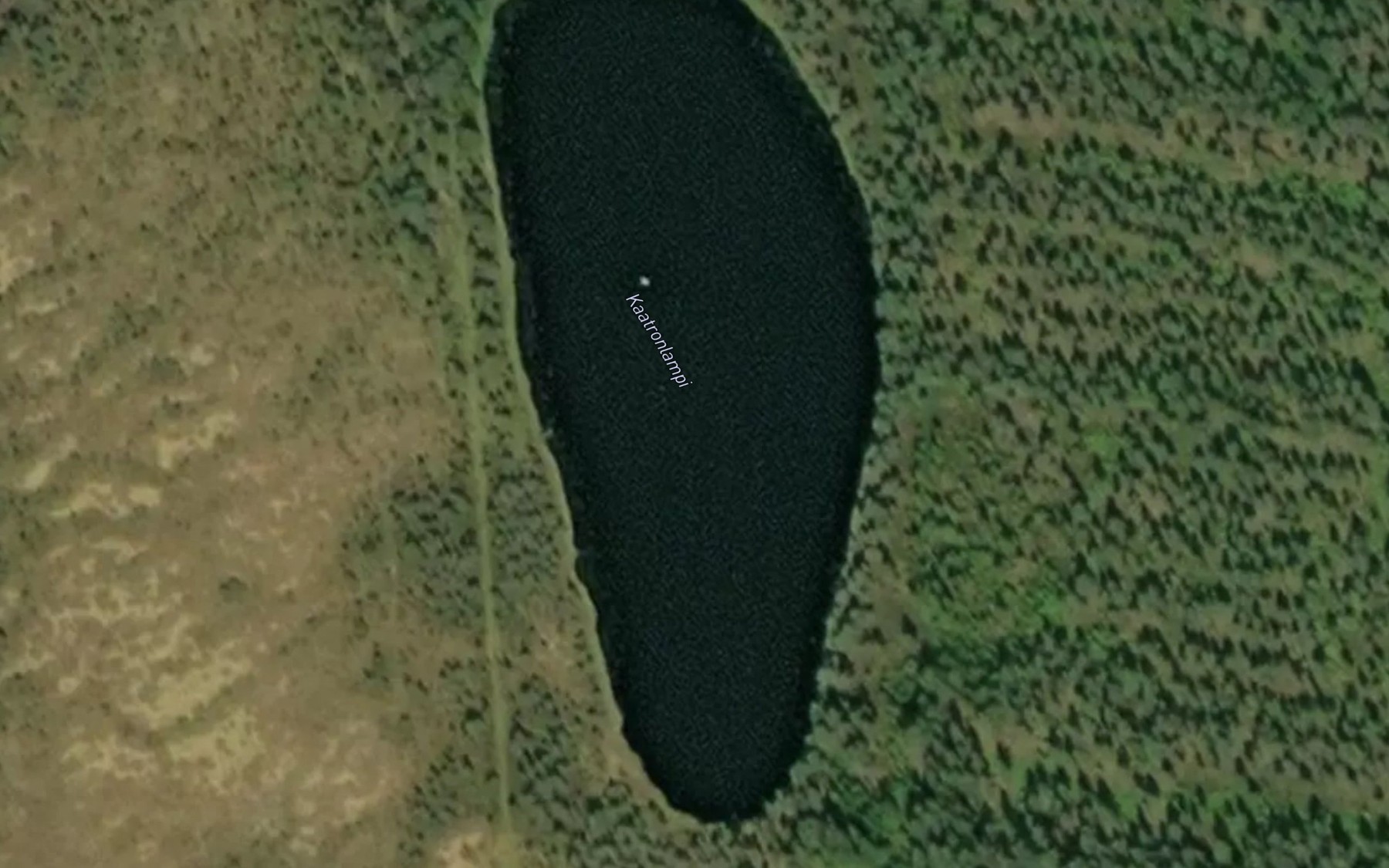 Satellite map of the Kaatronlampi