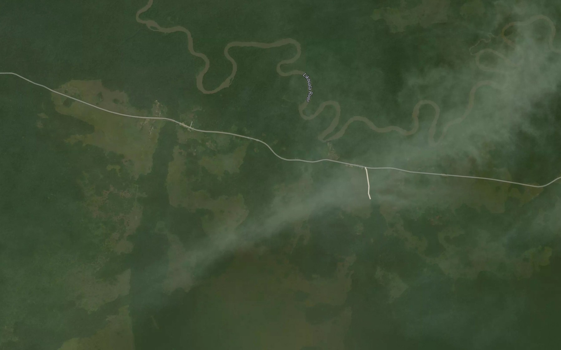 Satellite map of the Essala