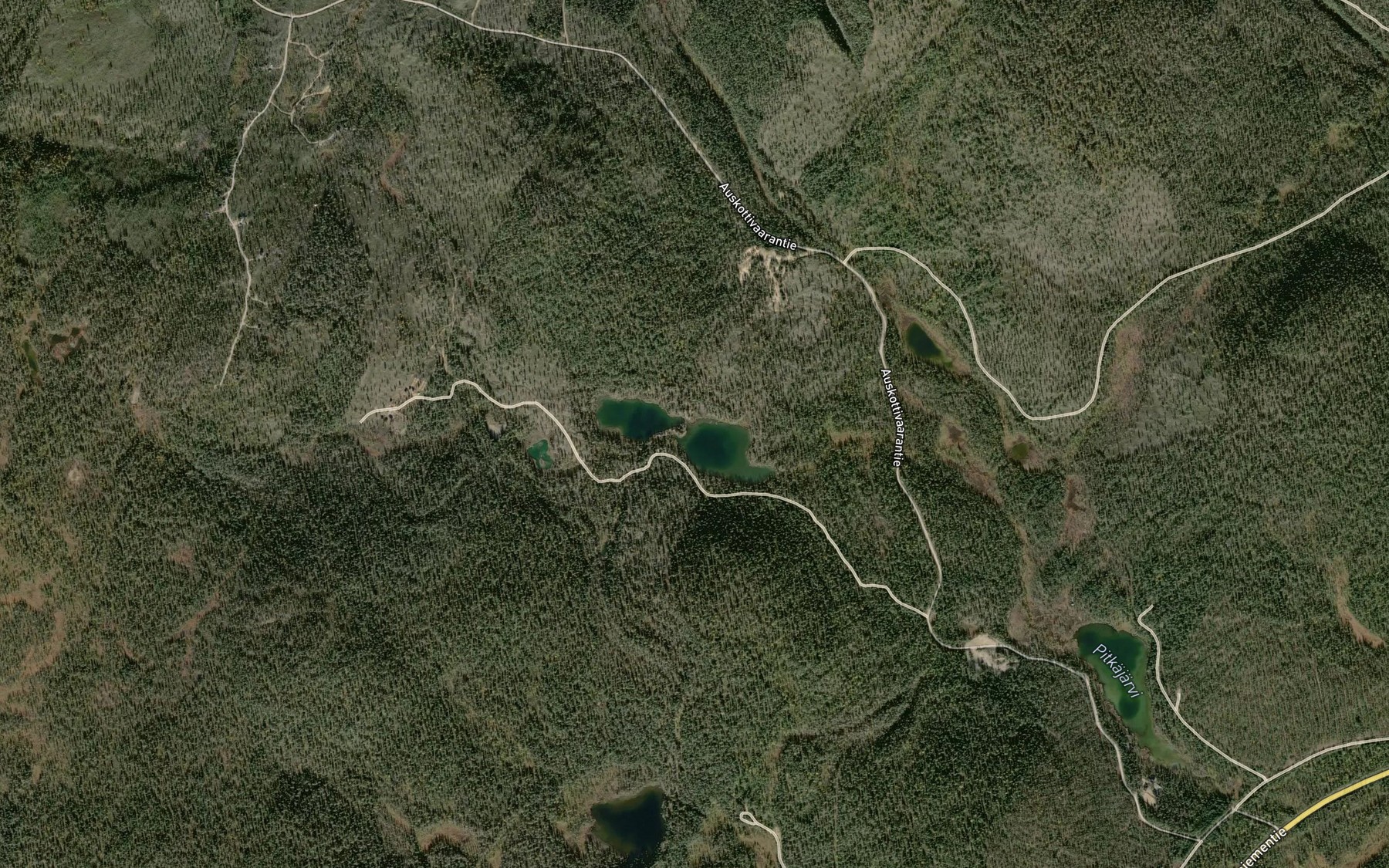Satellite map of the Salmijarvi