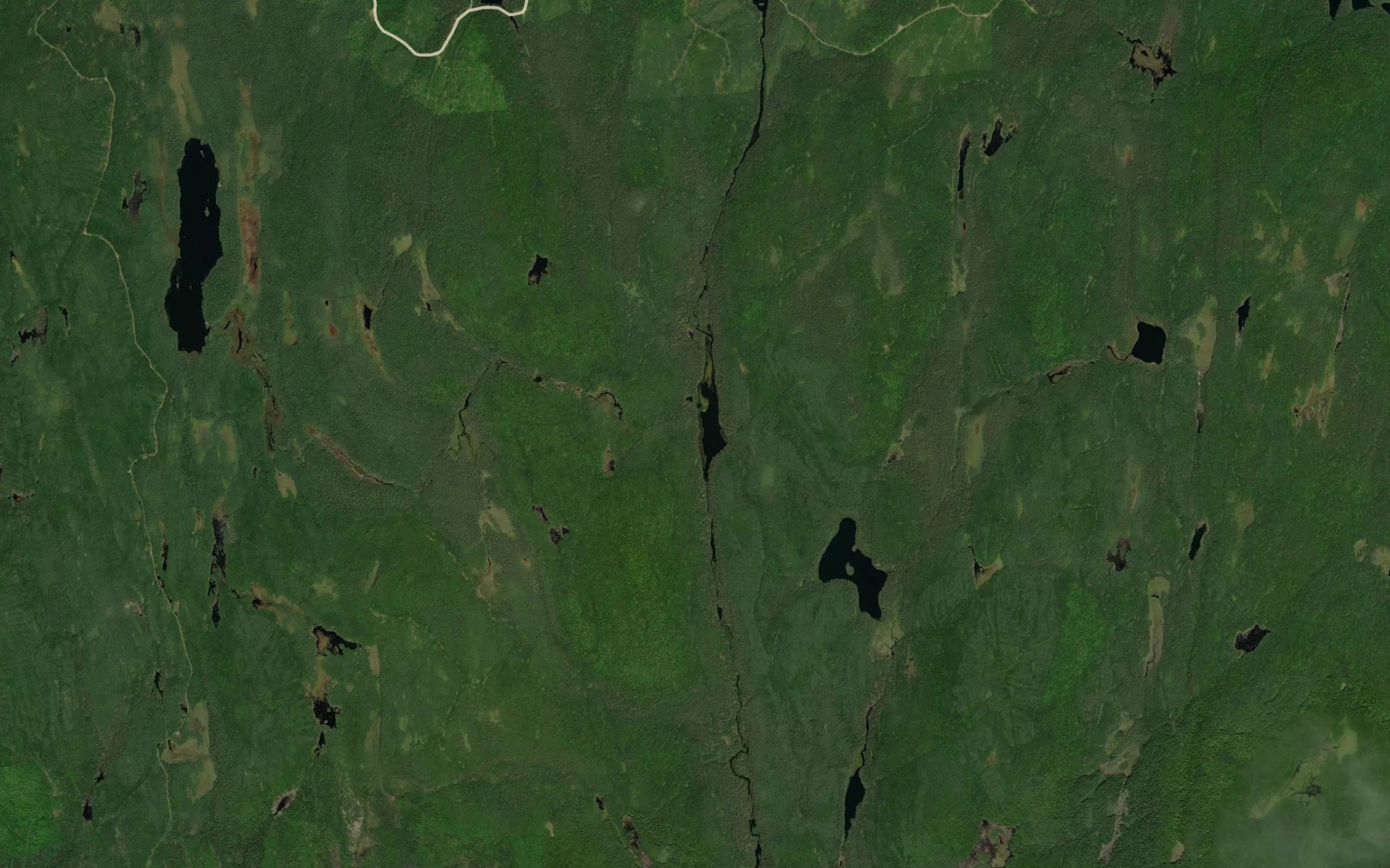 Satellite map of the Lac Larue