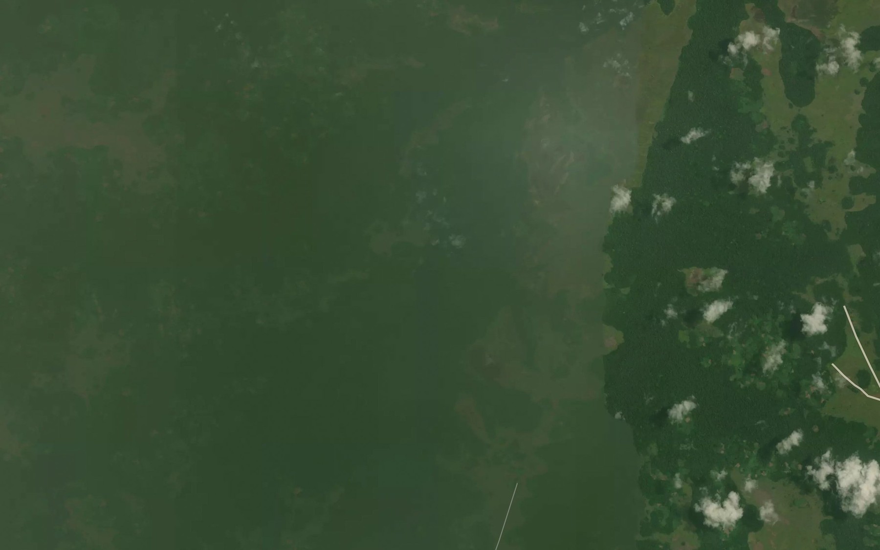 Satellite map of the Dua