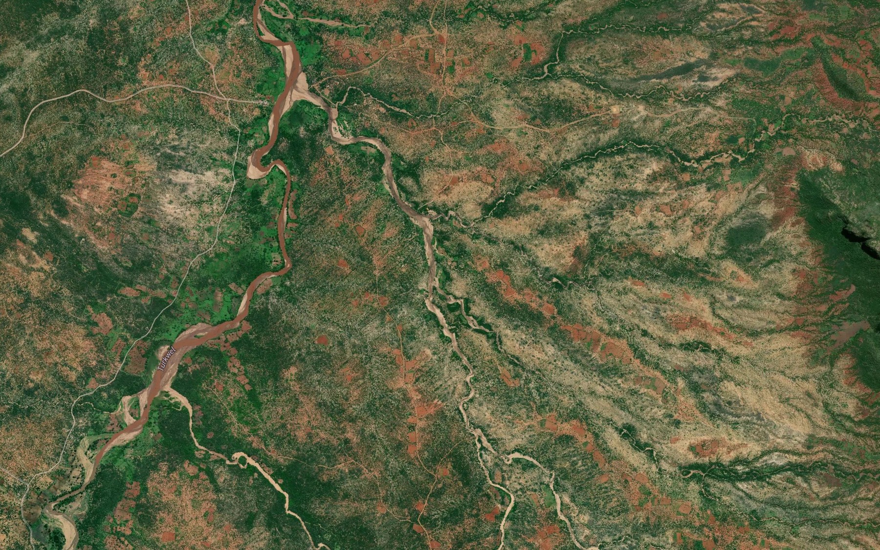 Satellite map of the Chemeroi