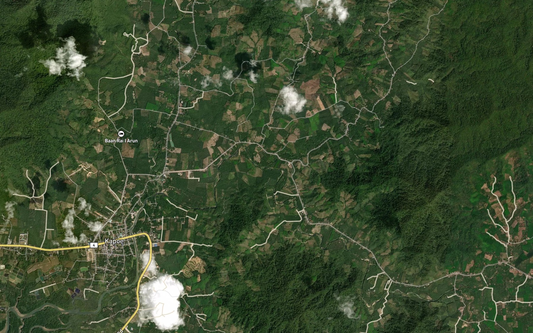 Satellite map of the Huai Siat