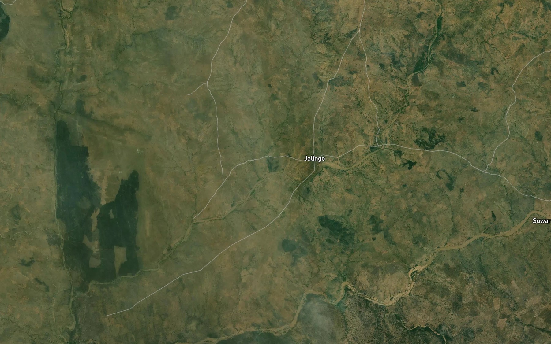 Satellite map of the Mayel Bunga