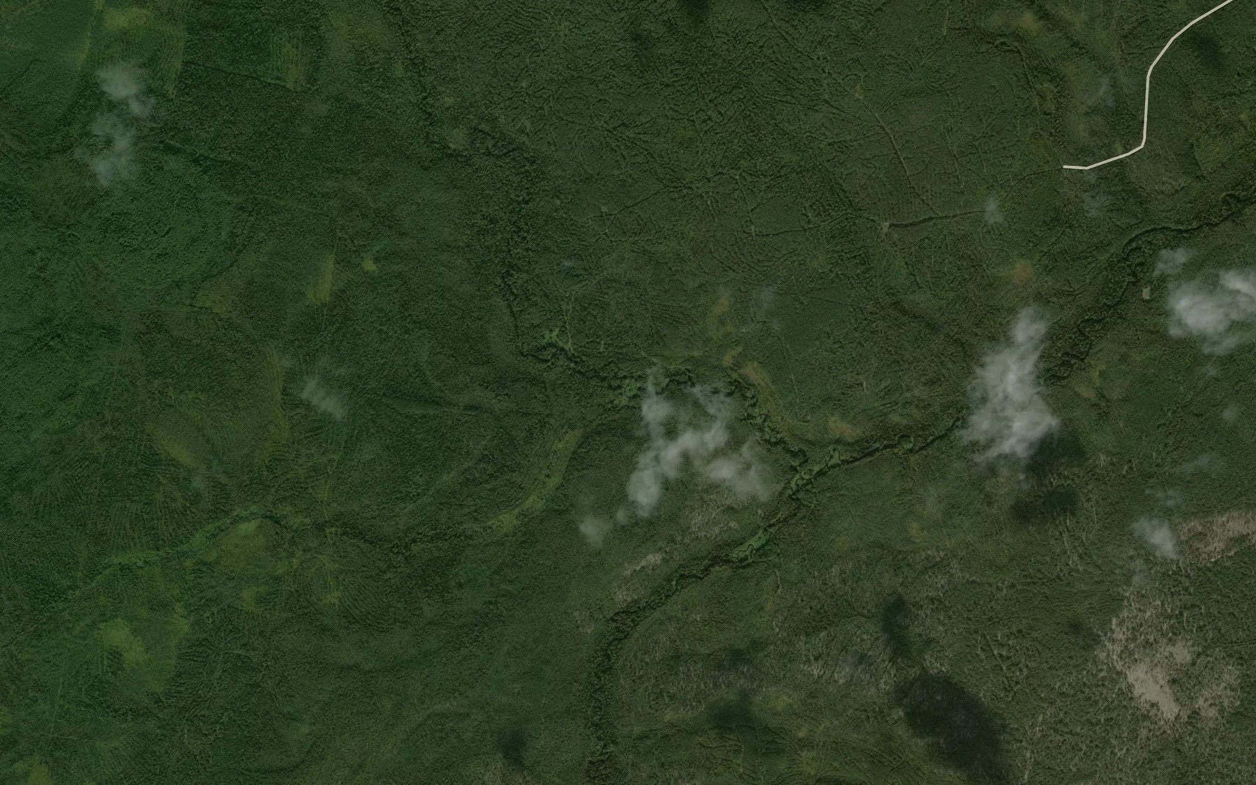Satellite map of the Malyy Myy