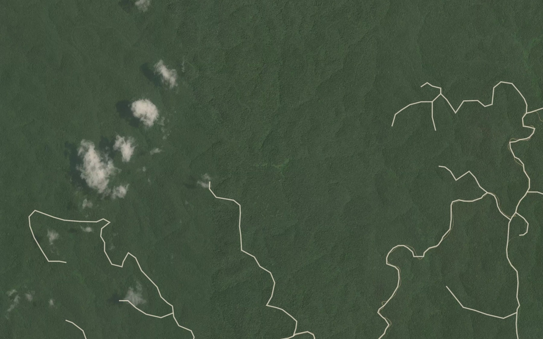 Satellite map of the Ndjoko