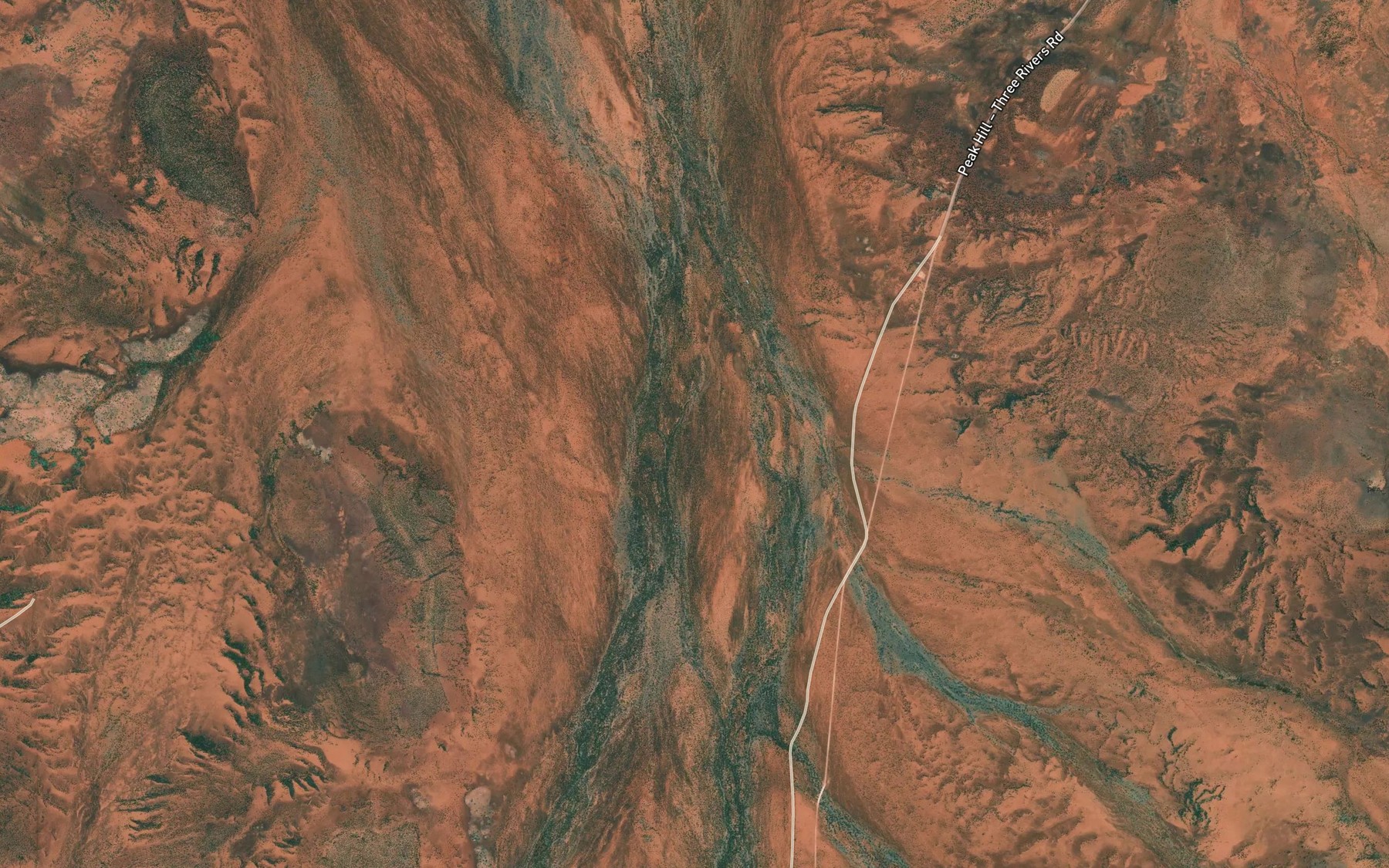 Satellite map of the Brinah Pool