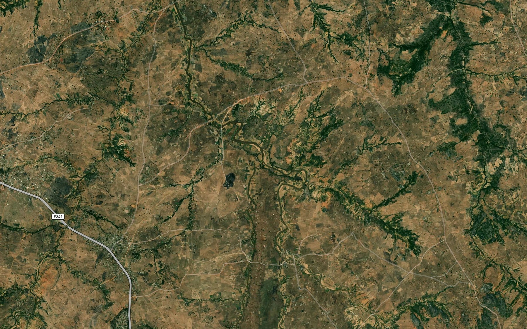 Satellite map of the Nai