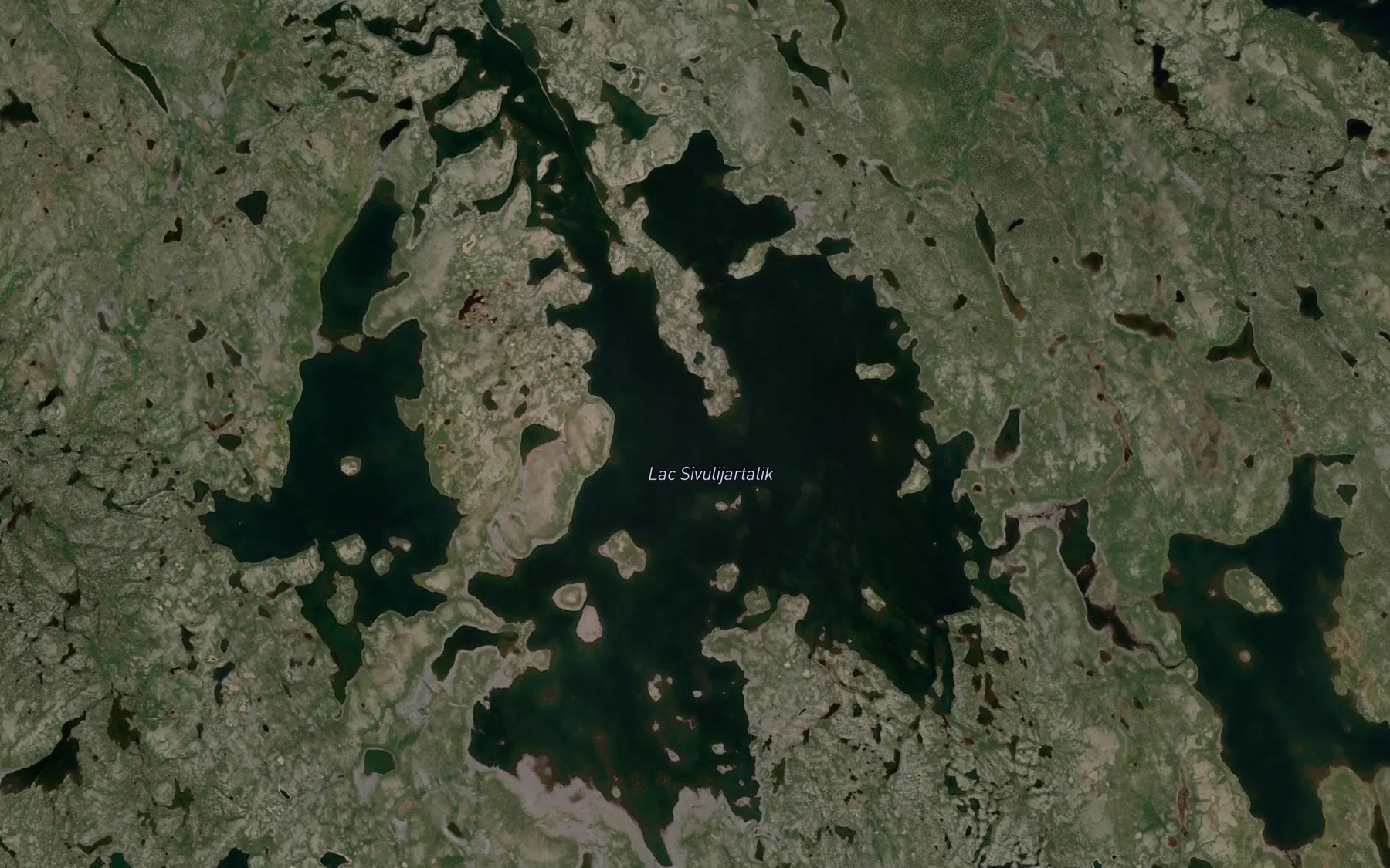 Satellite map of the Lac Sivulijartalik