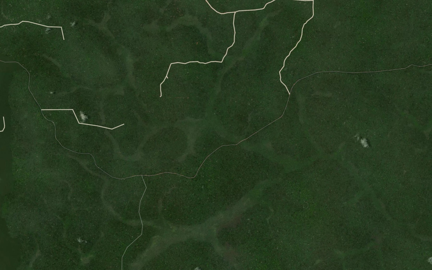 Satellite map of the Mompa