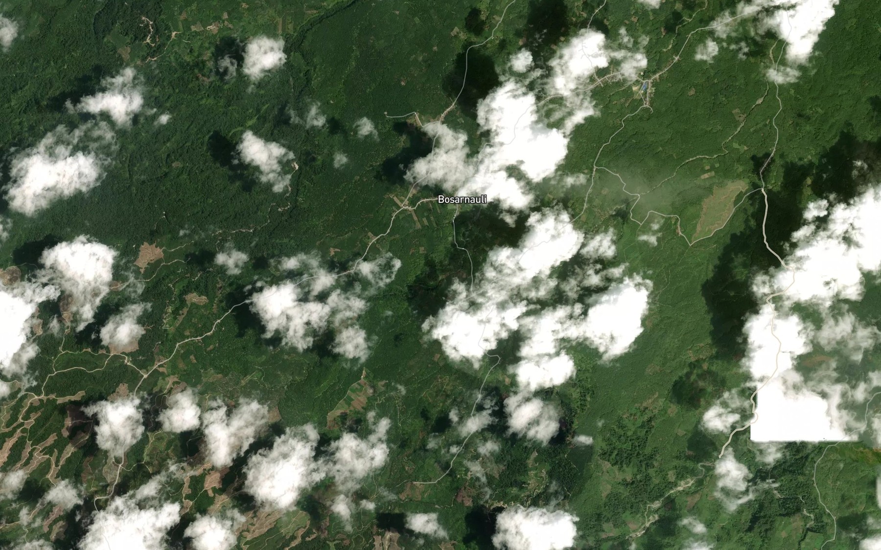 Satellite map of the Bah Natio