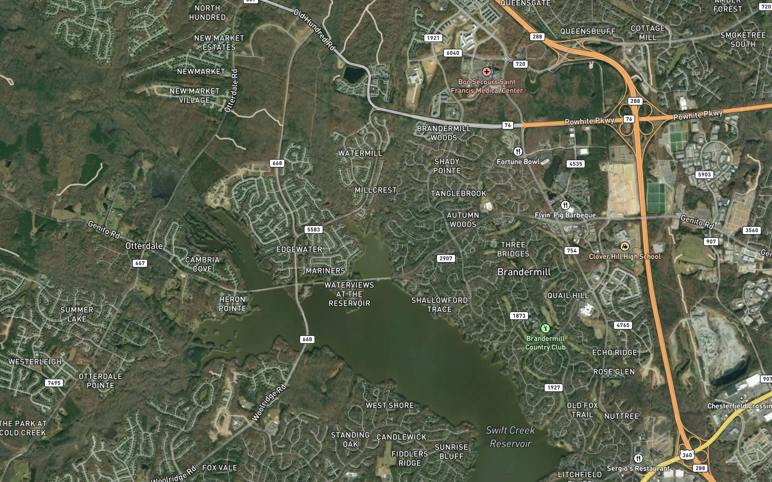 Little Tomahawk Creek
