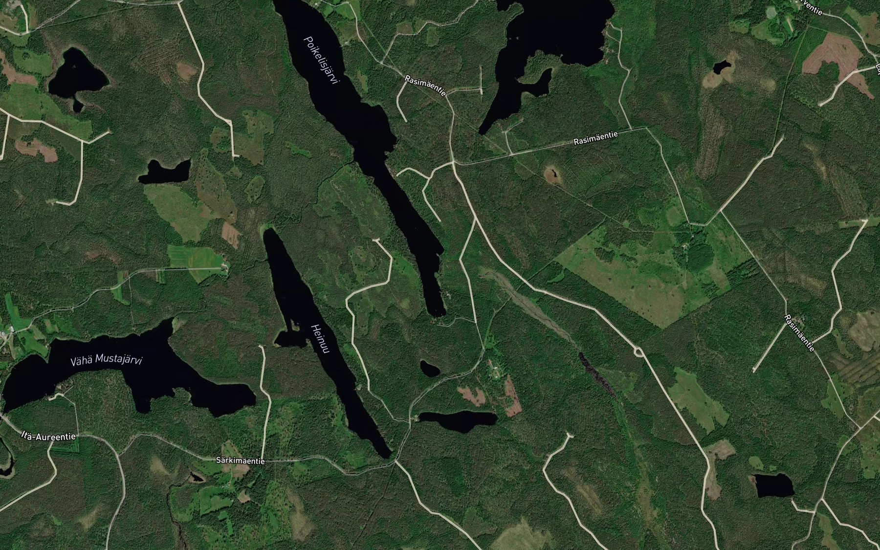 Satellite map of the Teerioja