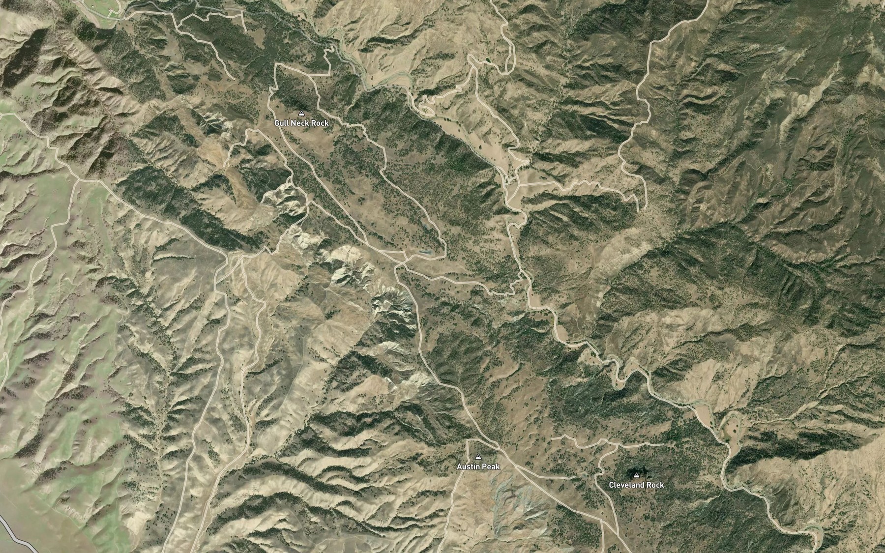 Satellite map of the Kenner Lake