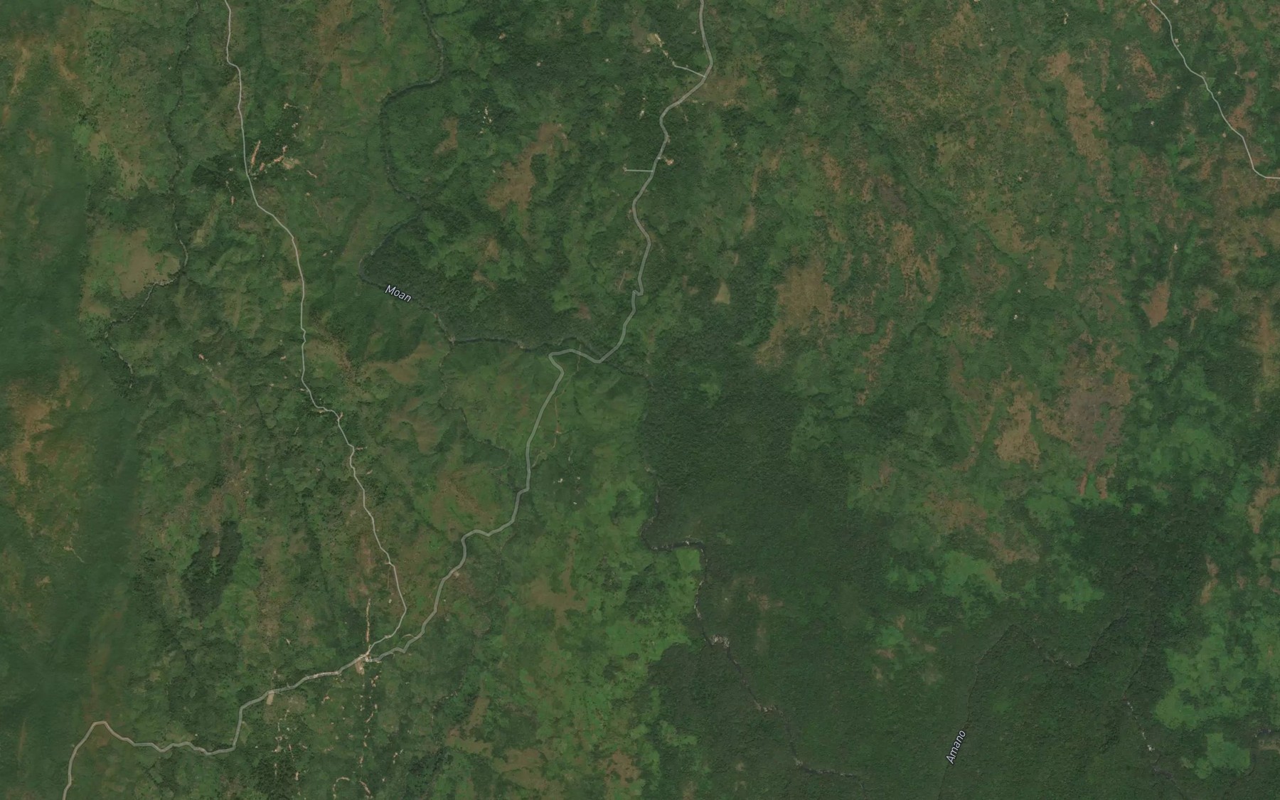 Satellite map of the Amassi