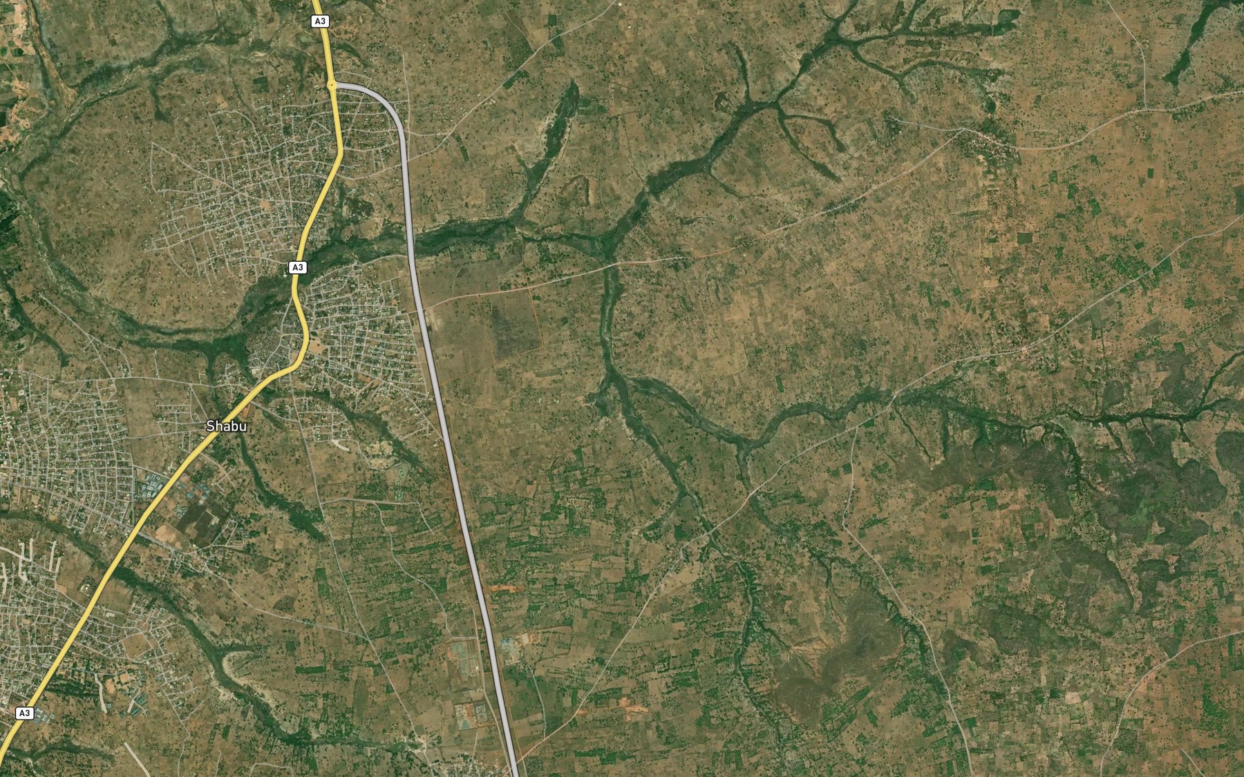 Satellite map of the RiverAzara