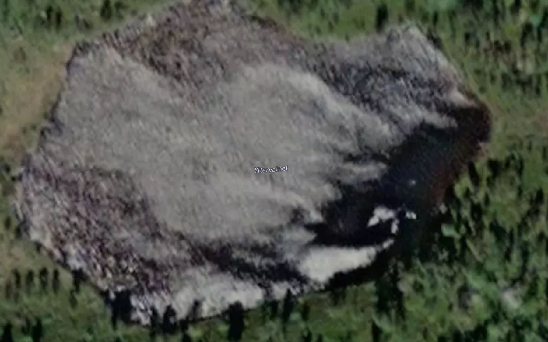 Satellite map of the Yttervatnet