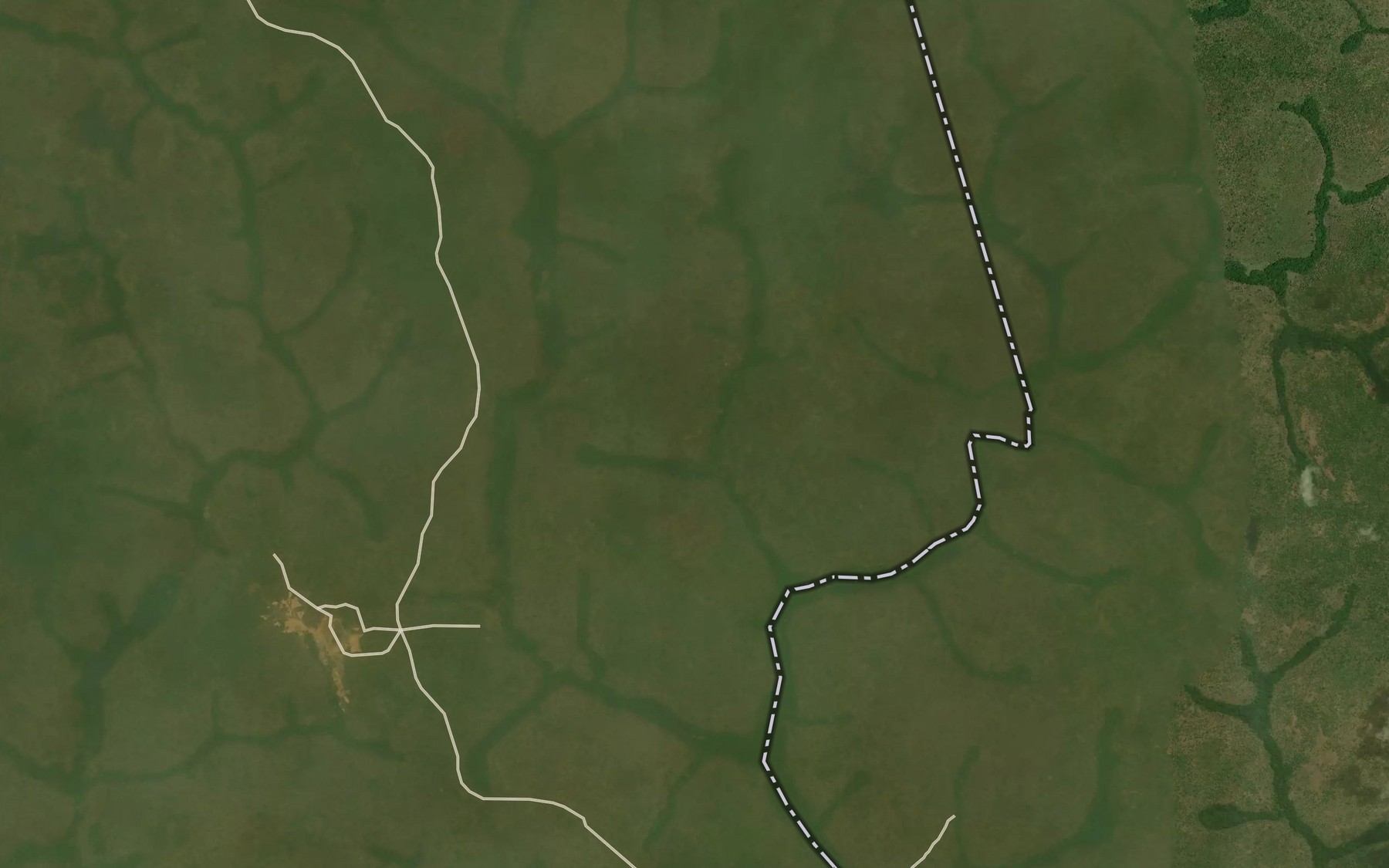 Satellite map of the Tanguinda