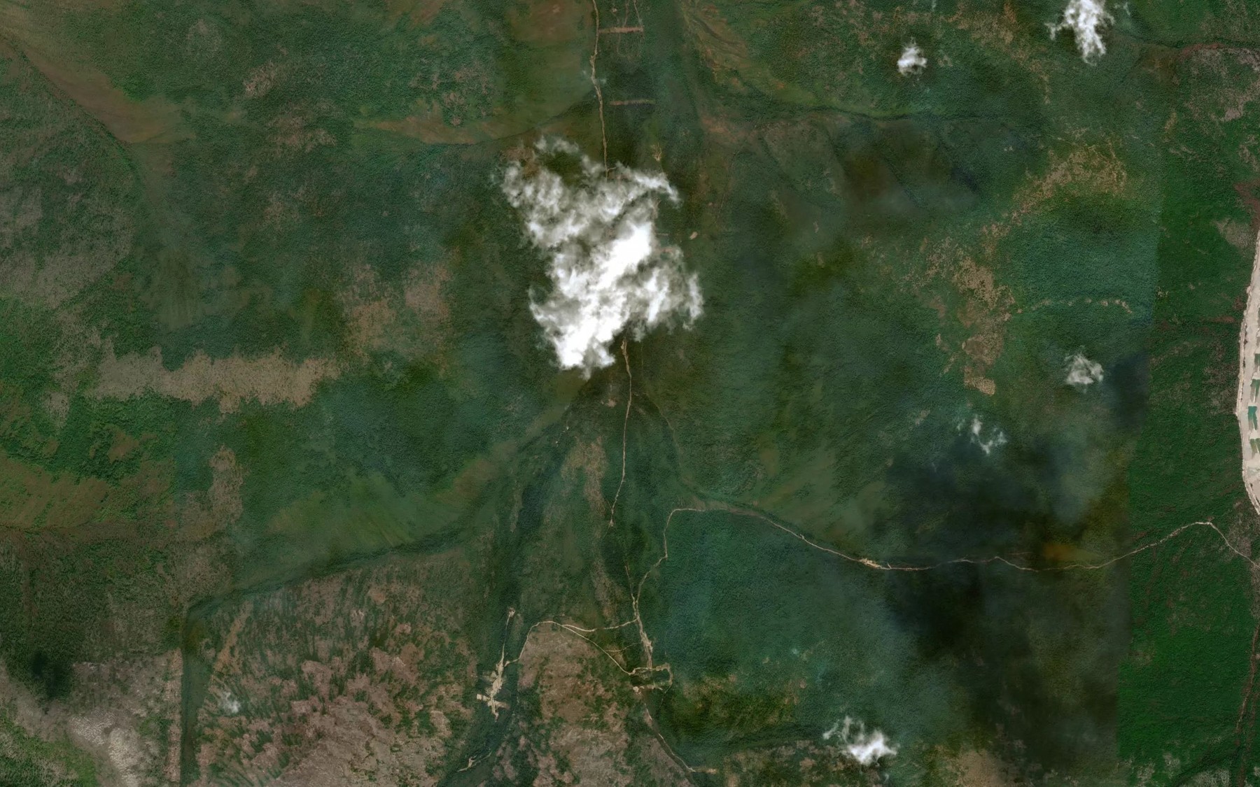Satellite map of the Yernikovyy