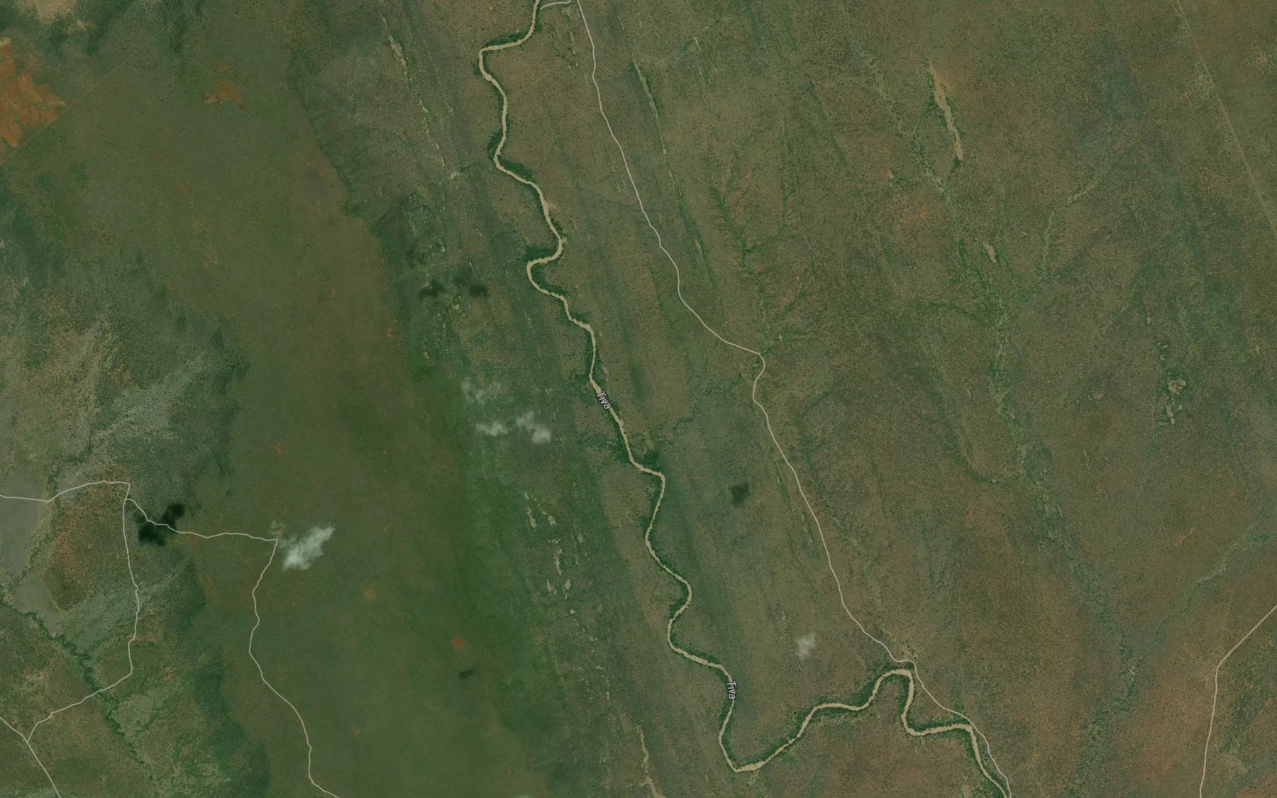 Satellite map of the Kamamanthi