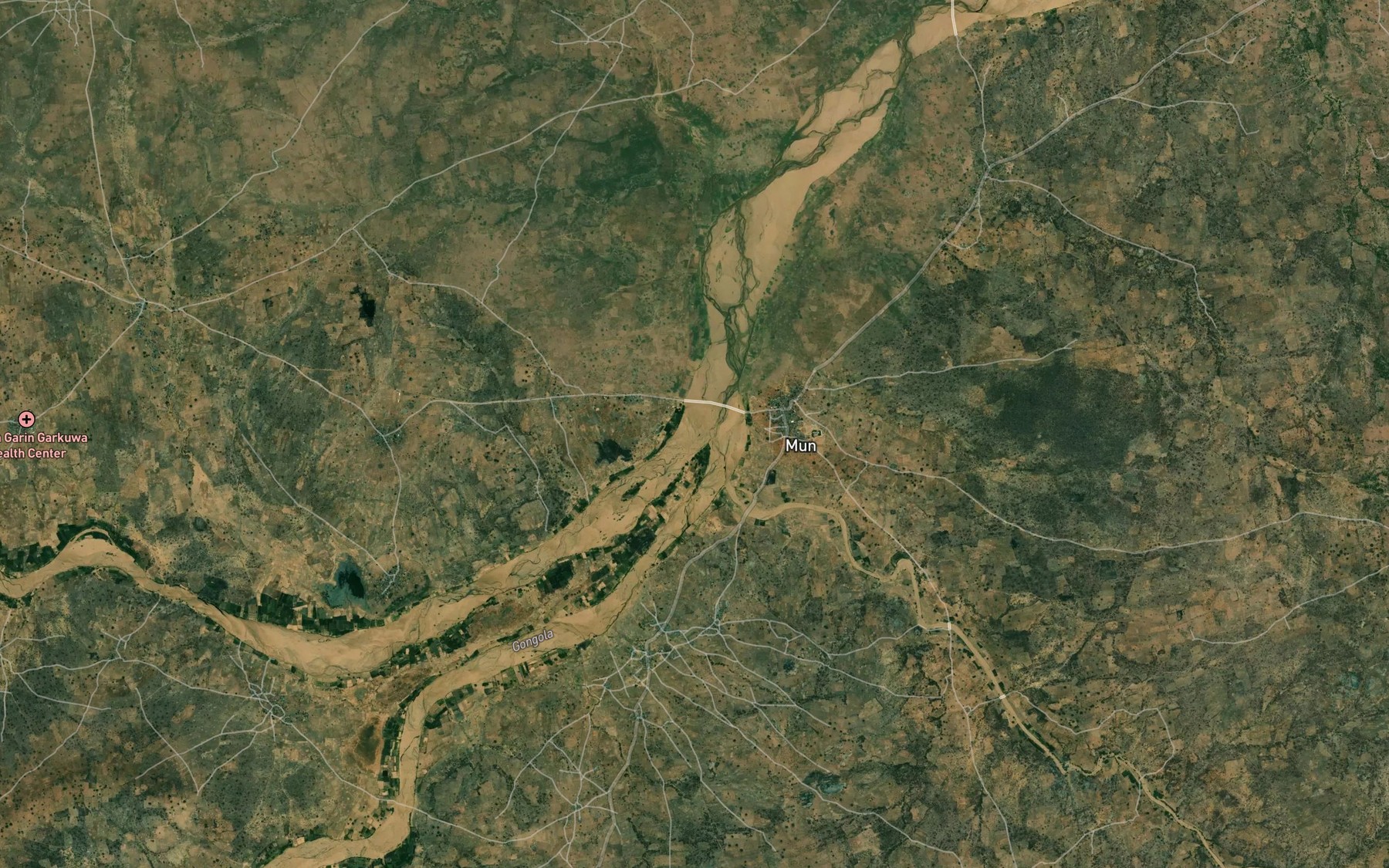 Satellite map of the River Maijuju