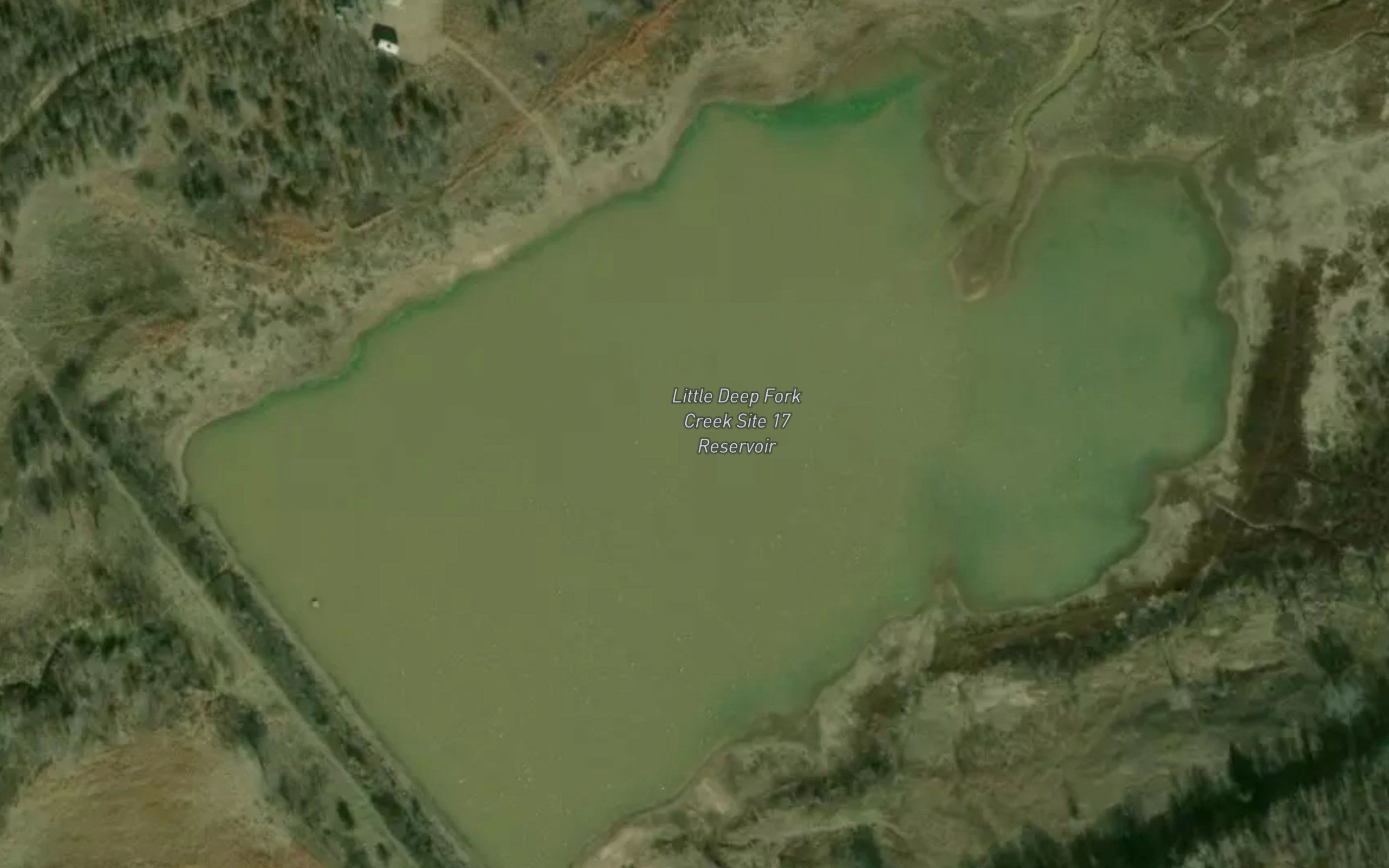 Little Deep Fork Creek Site 17 Reservoir