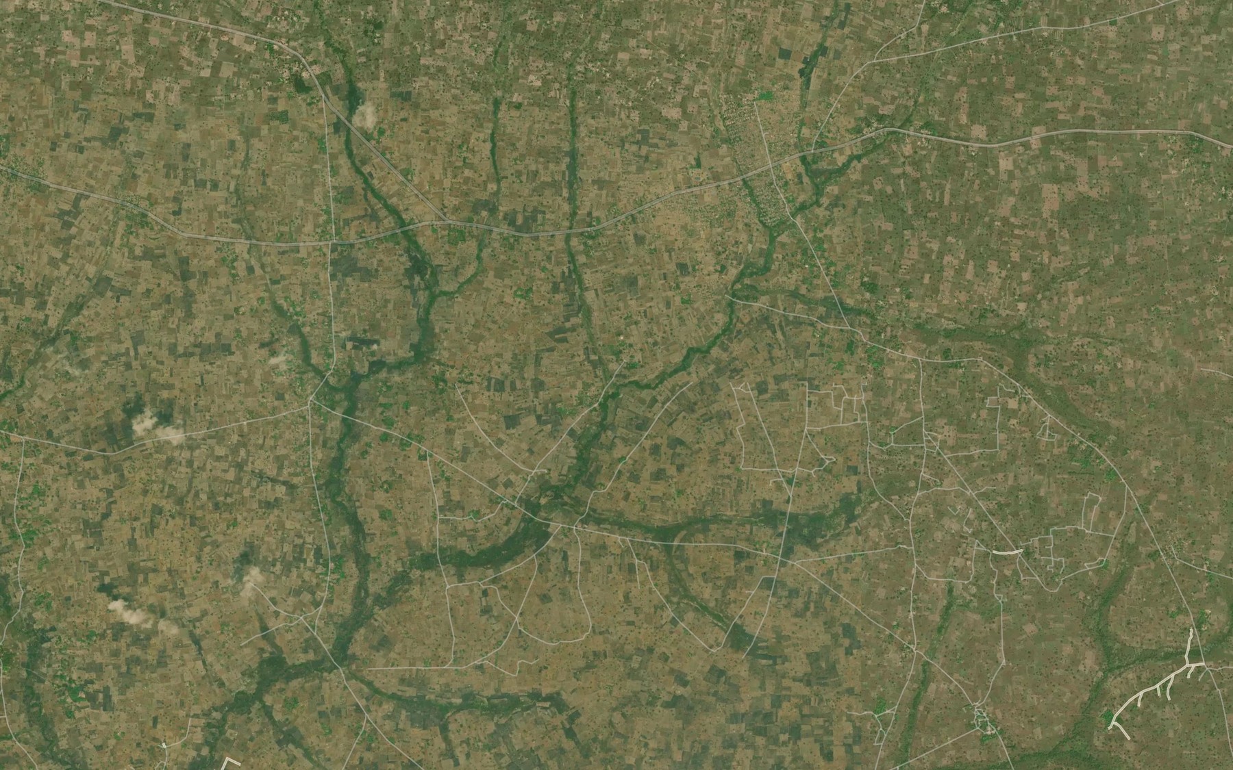 Satellite map of the River Ukuka