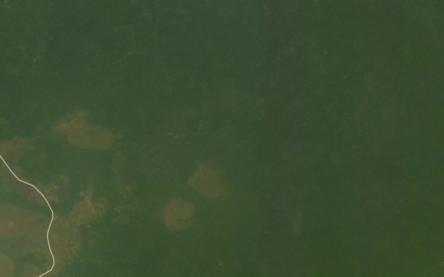 Satellite map of the Ebangoue