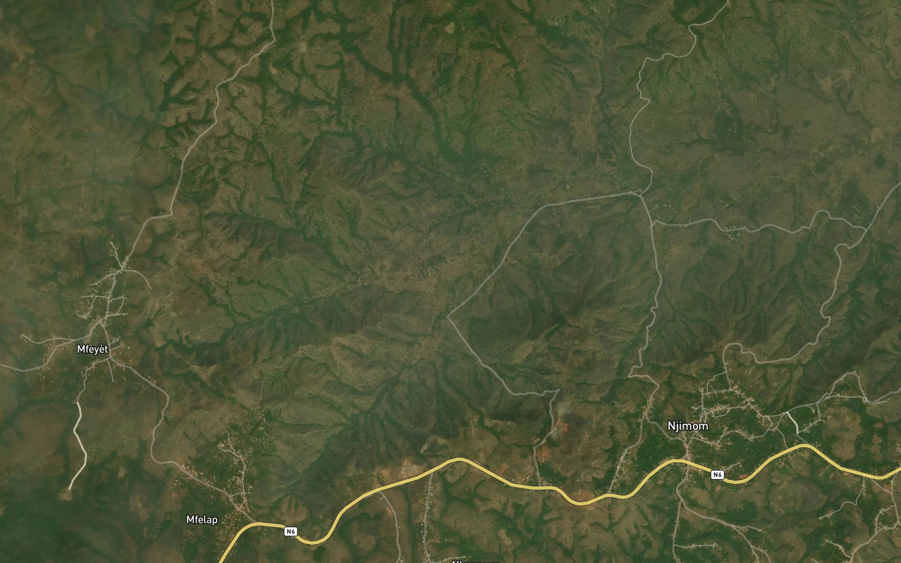 Satellite map of the Mawa