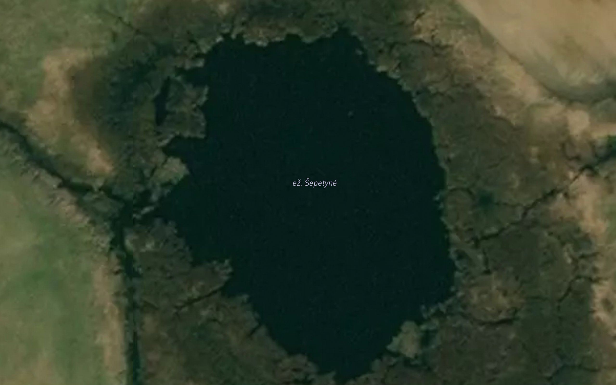 Ezeras Sepetyne