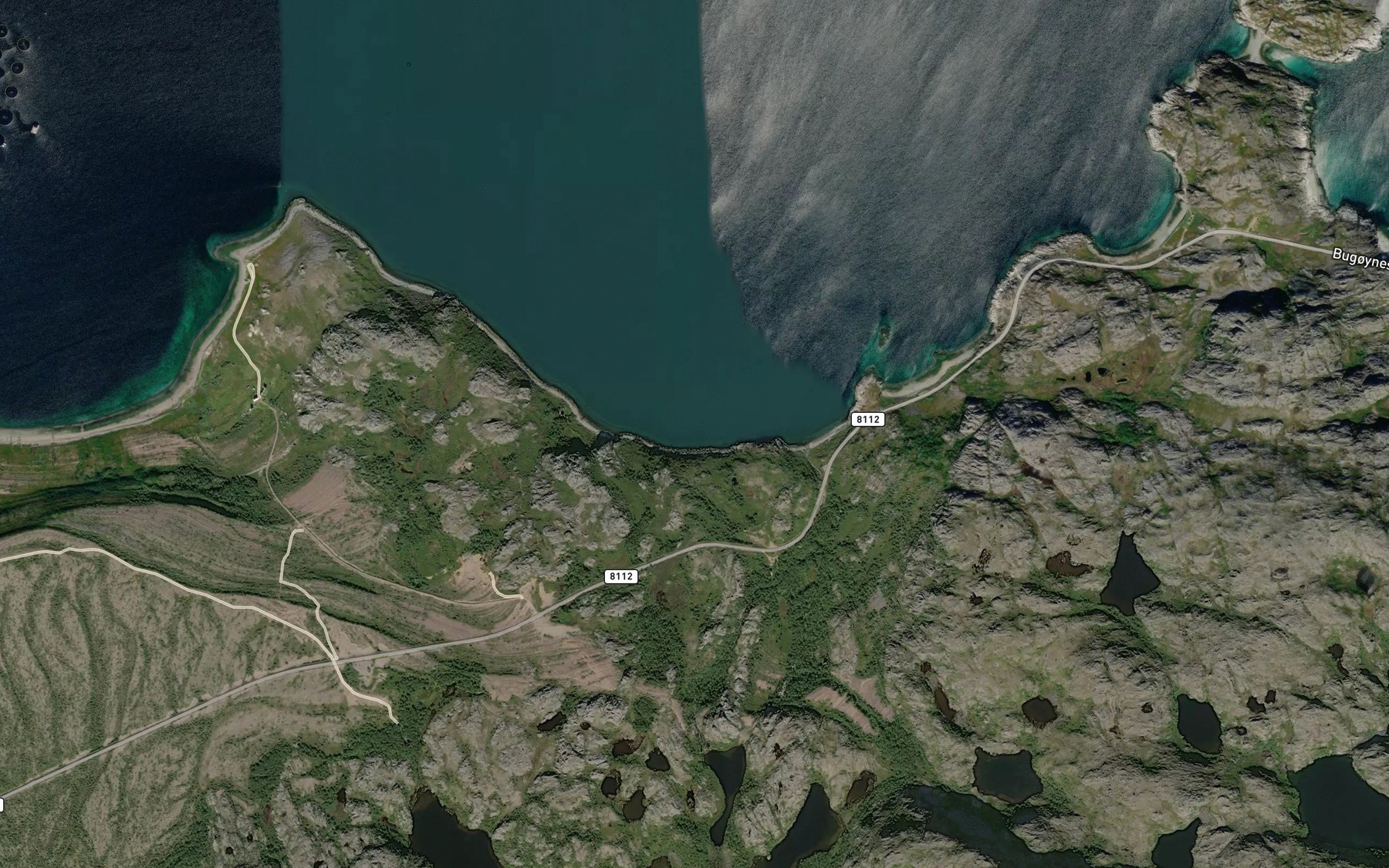 Satellite map of the Gavgilgappi