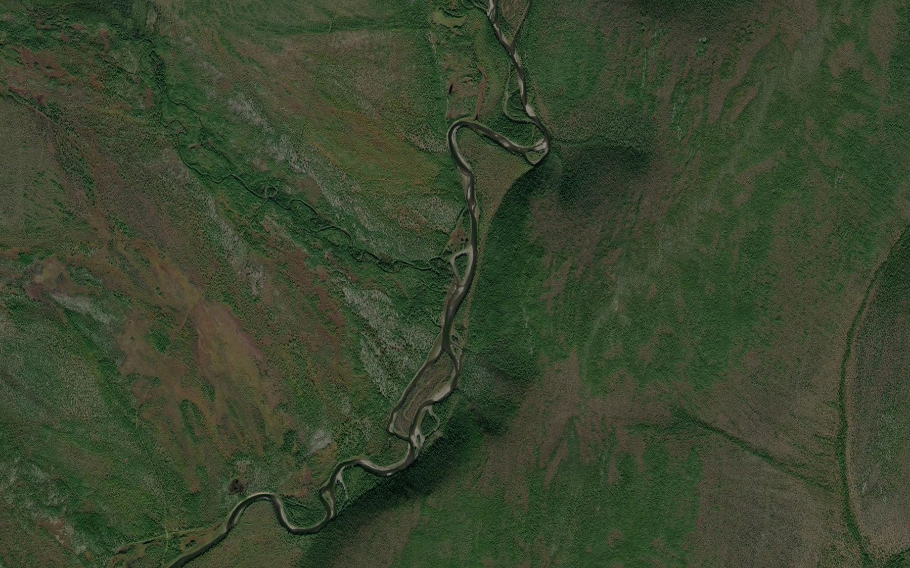 Satellite map of the Nelim
