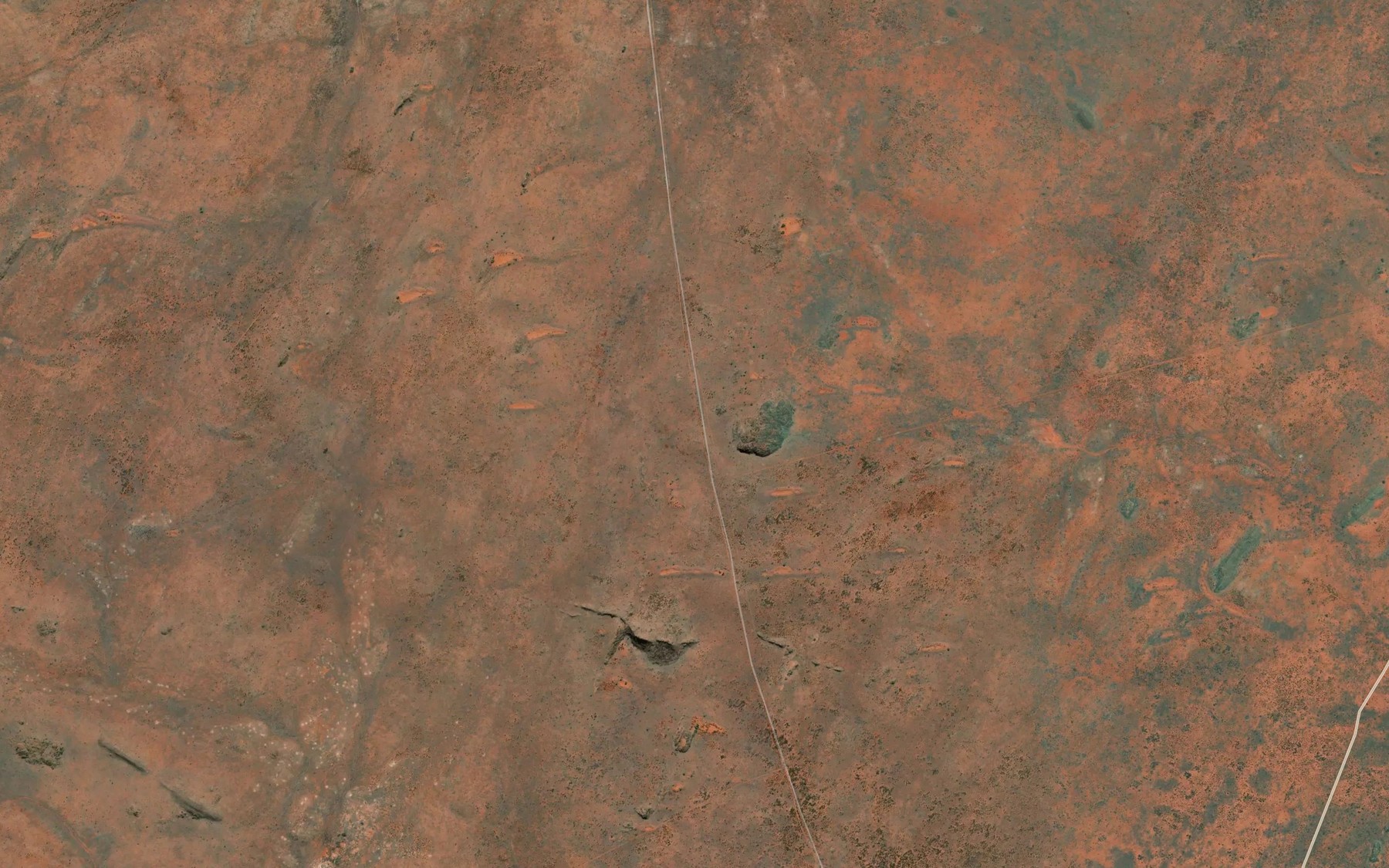 Satellite map of the Knuckey Lagoon