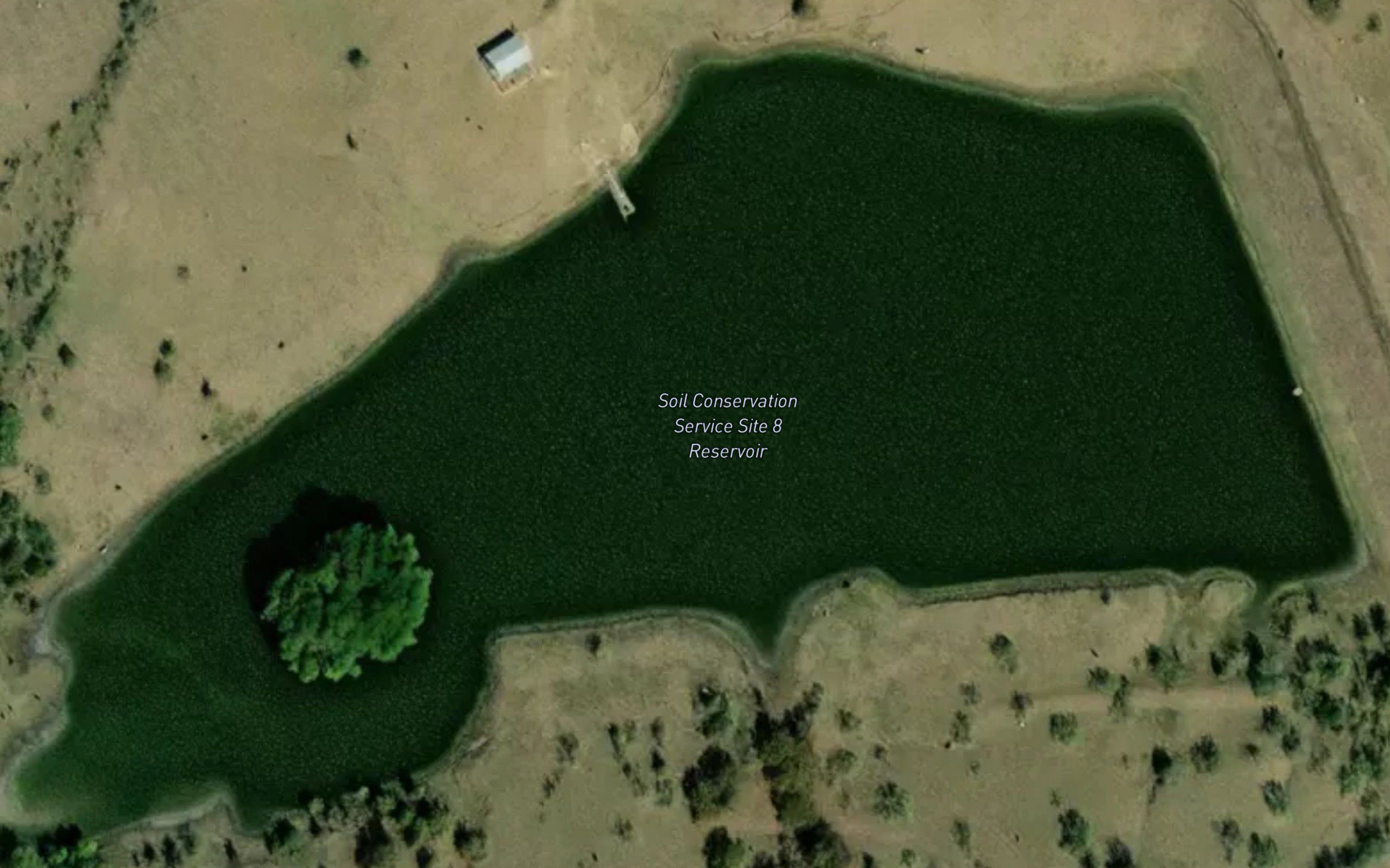 Soil Conservation Service Site 8 Reservoir