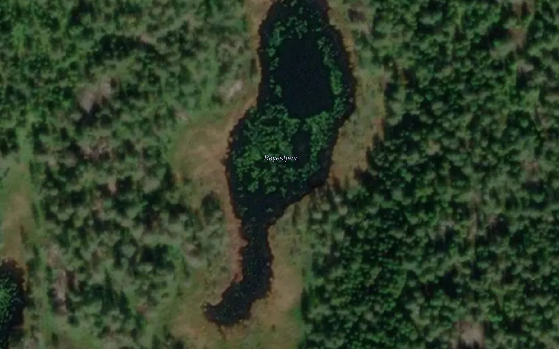Satellite map of the Royestjenn