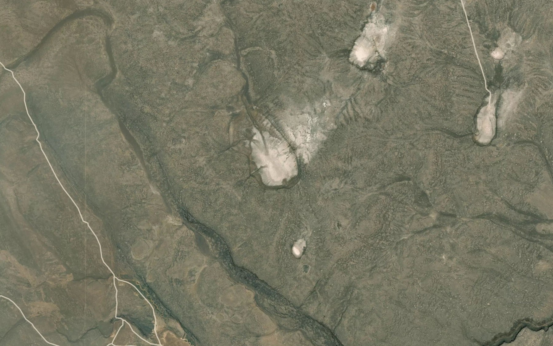 Satellite map of the Murphy Waterhole