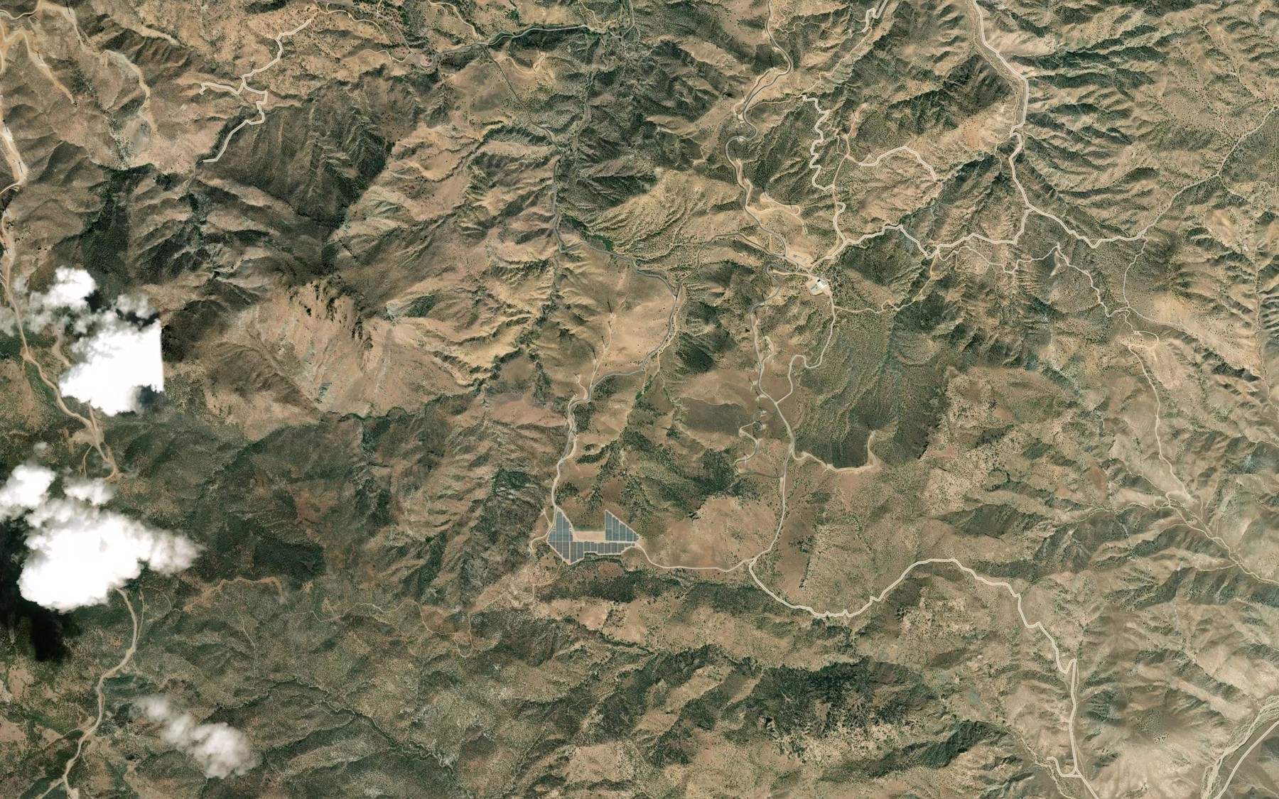 Satellite map of the Trail Spring