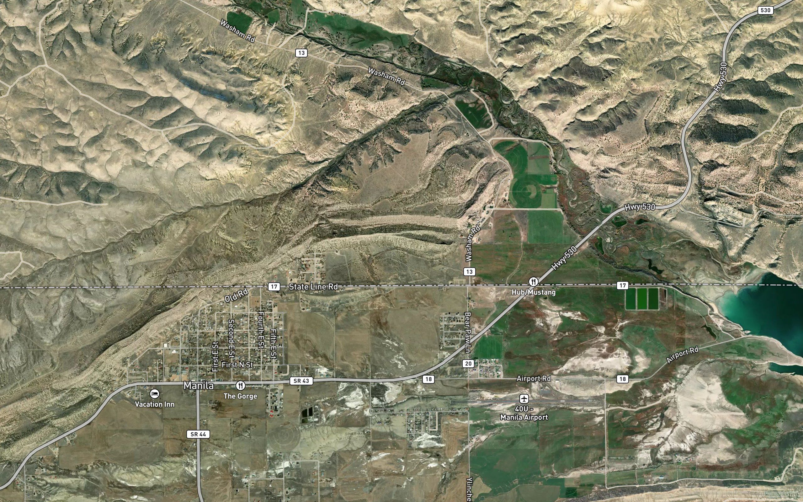 Sheep Creek Irrigation Canal