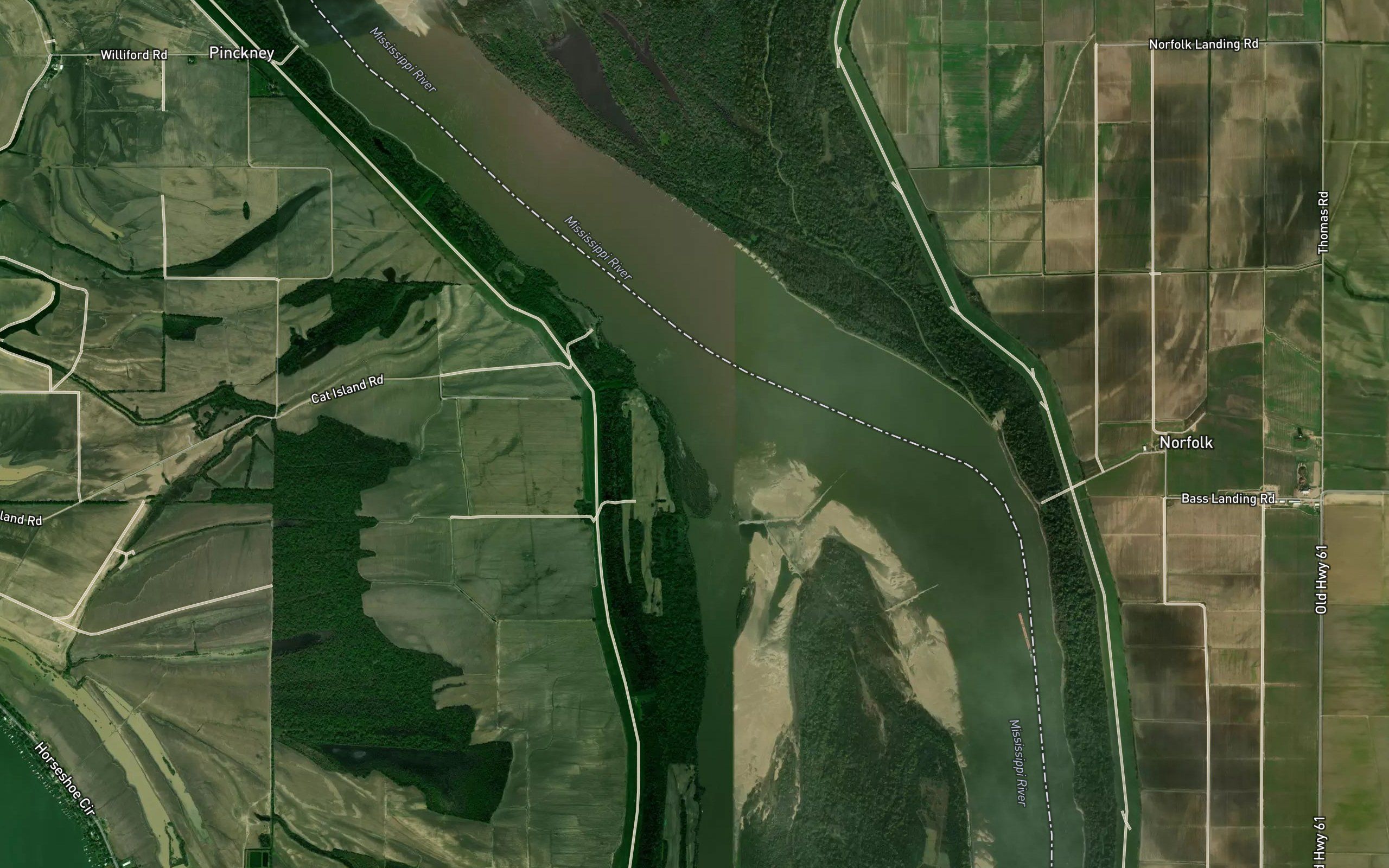 Cat Island Dikes