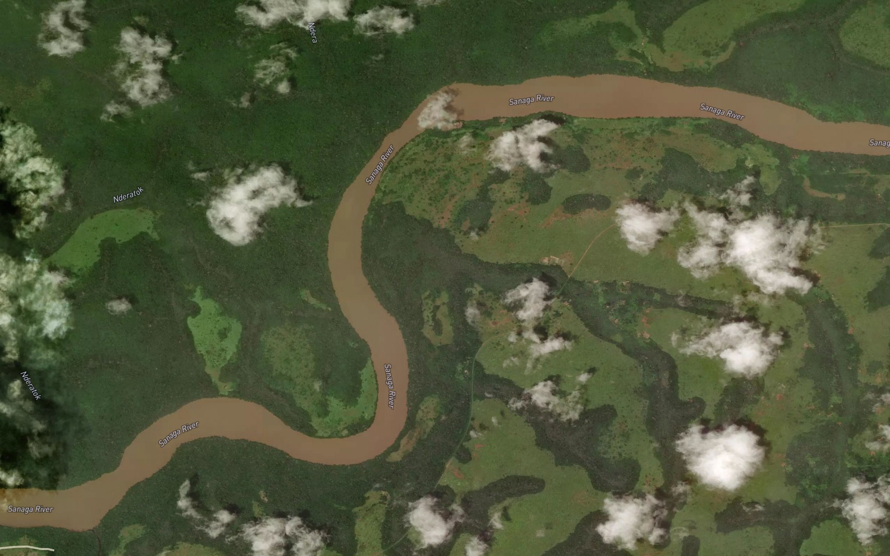 Satellite map of the Nsengfoup