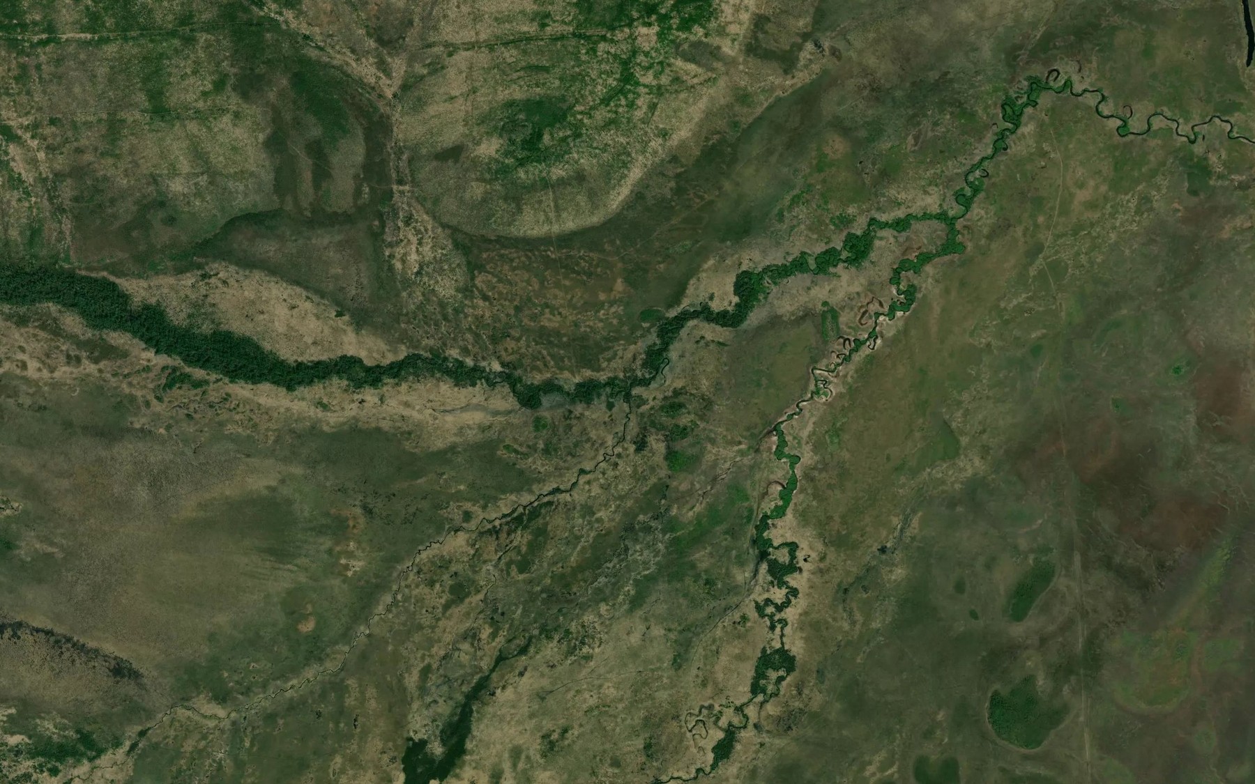 Satellite map of the Zarosshiy