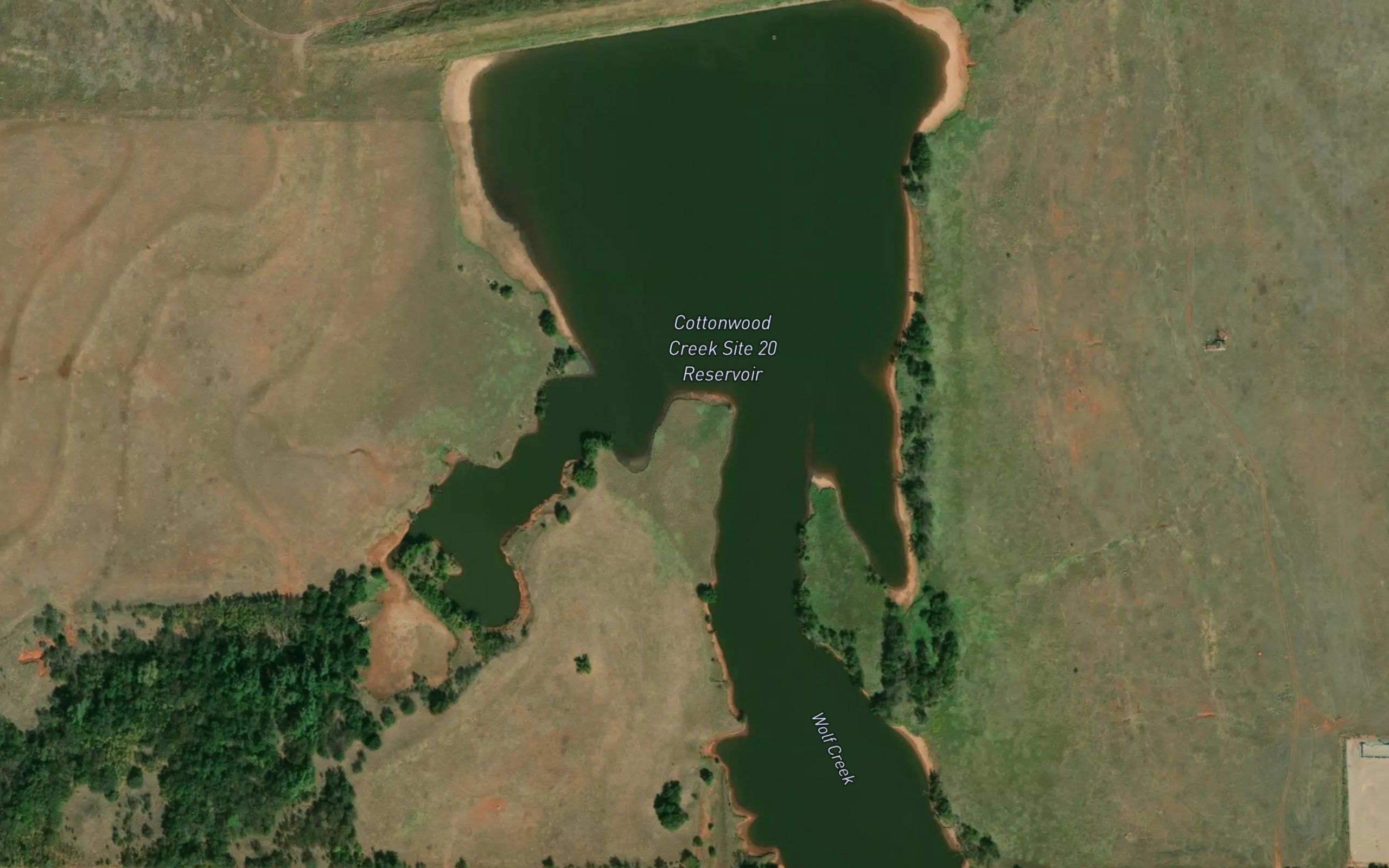 Cottonwood Creek Site 20 Reservoir