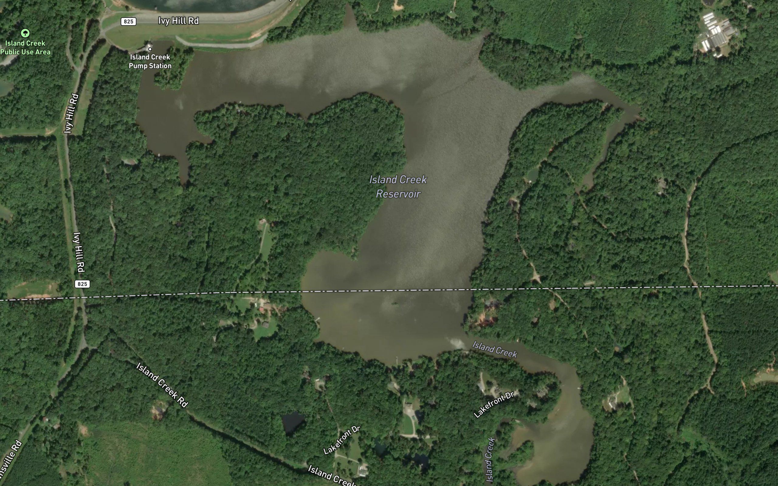Island Creek Reservoir