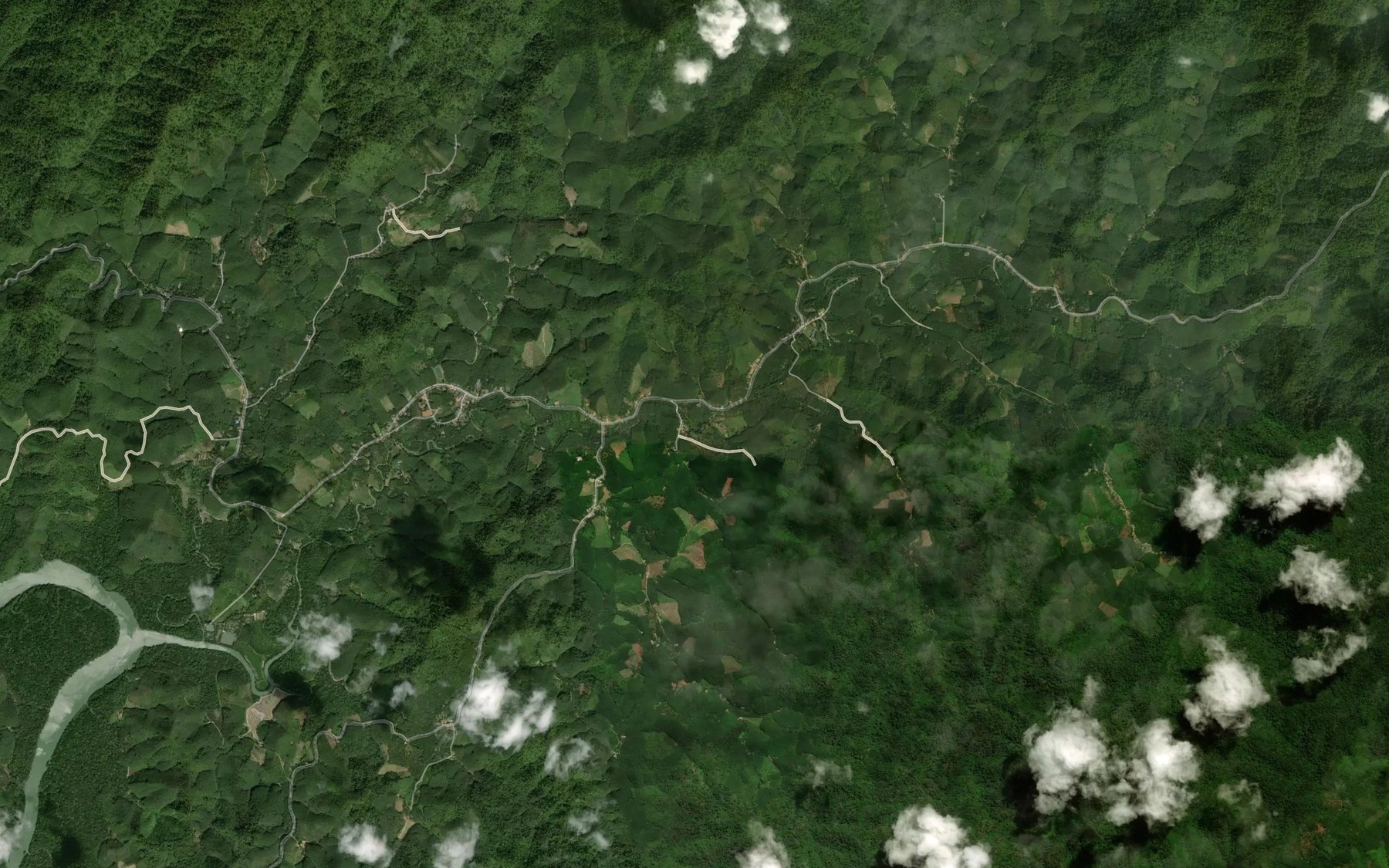 Satellite map of the Nong Khlong Bang Kaeo