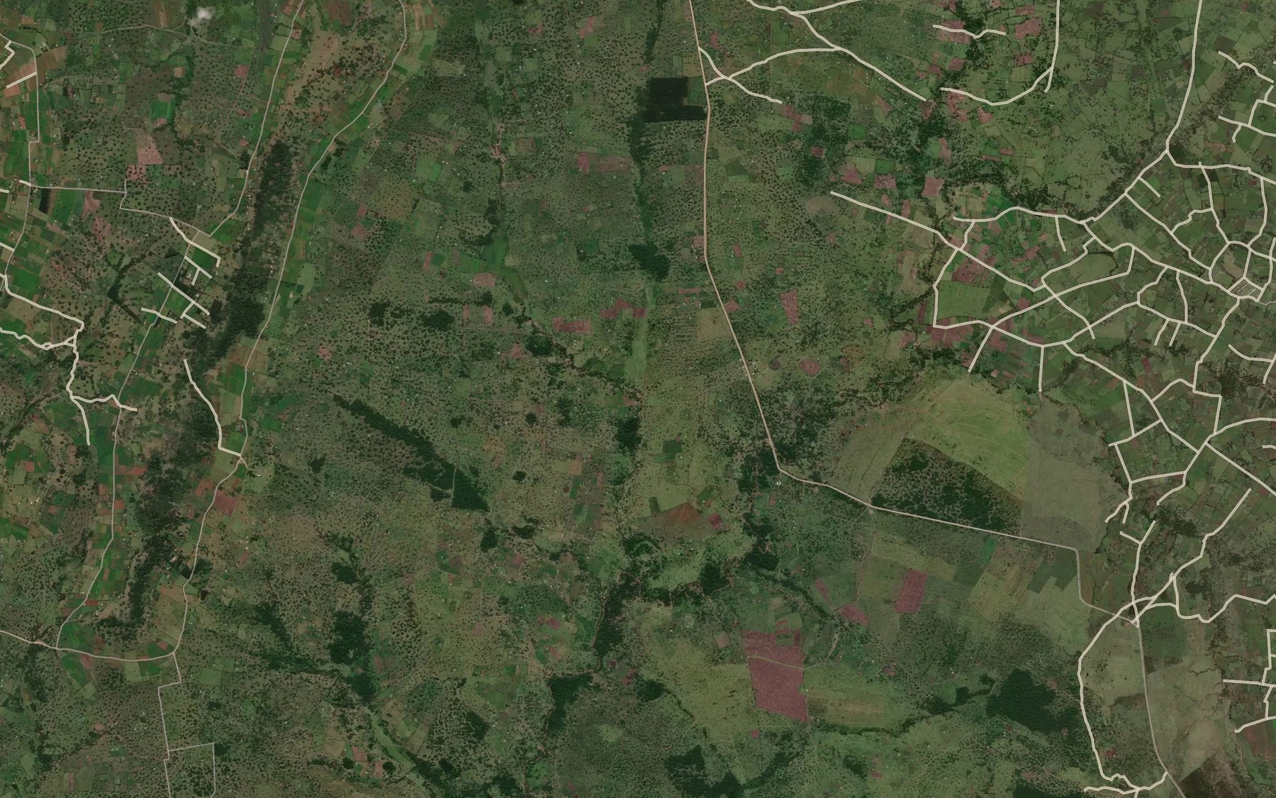 Satellite map of the Shartuko